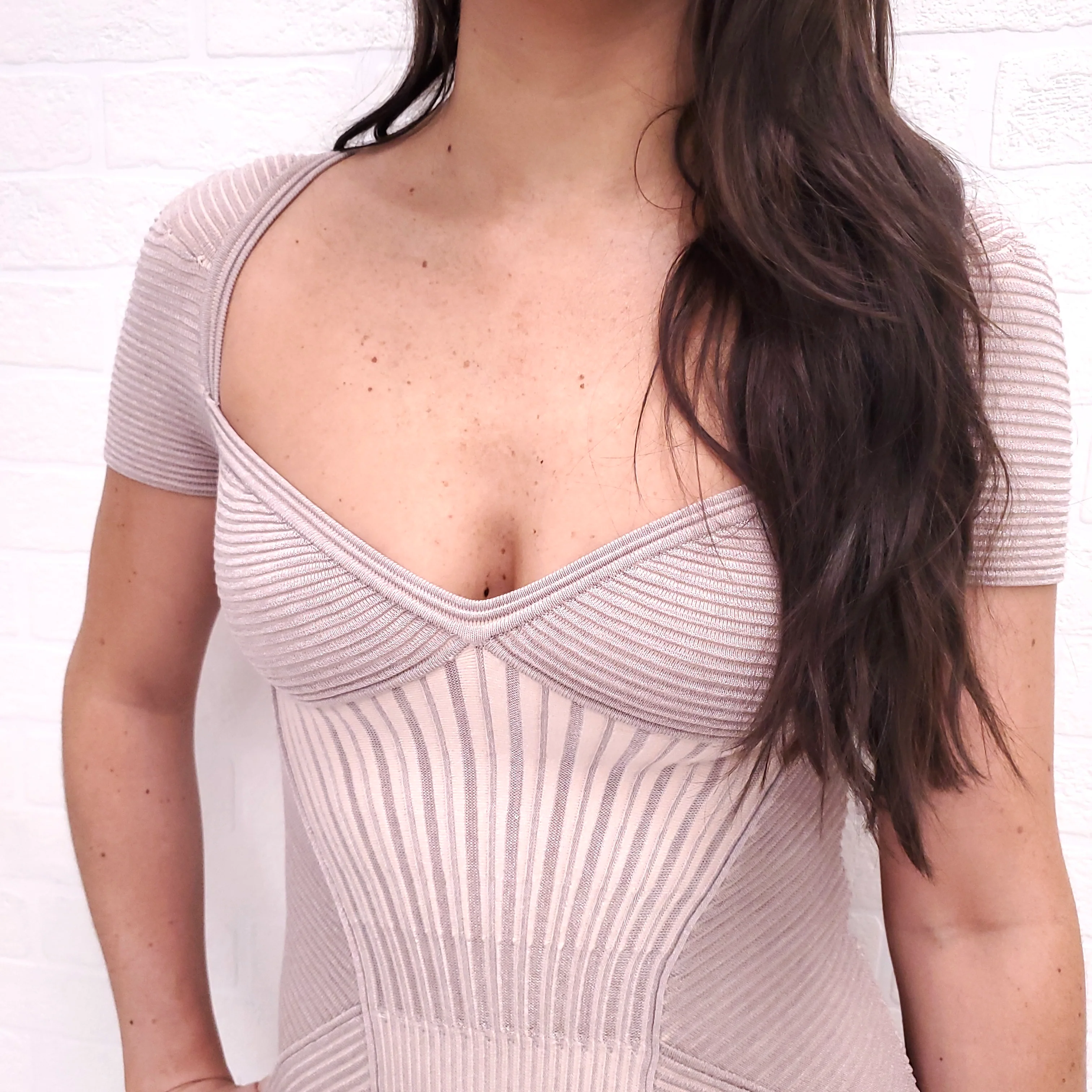 ALEXANDER MCQUEEN PINK DRESS - SIZE XS - Image 3