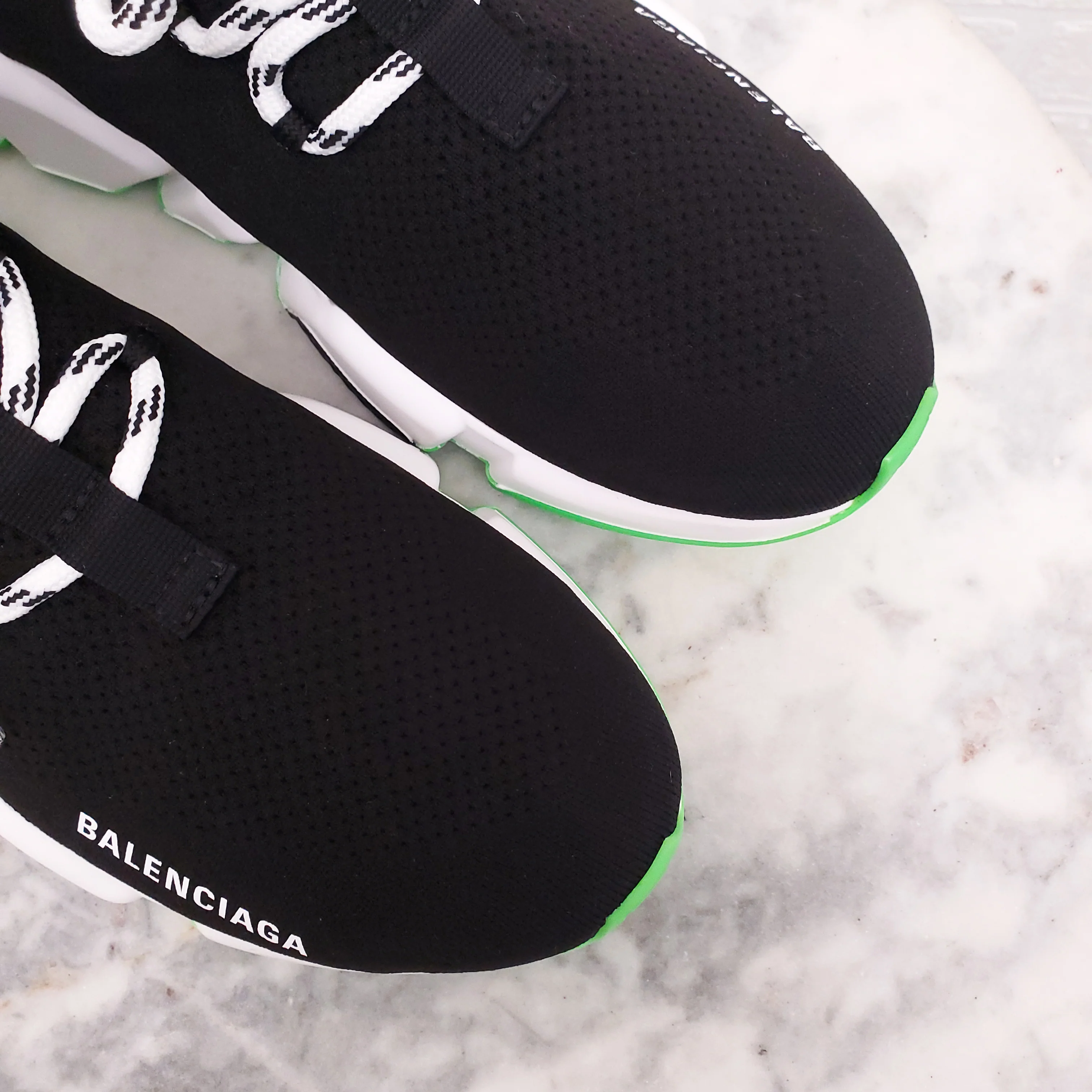 BALENCIAGA LOGO SNEAKERS - SIZE 40 - Image 3