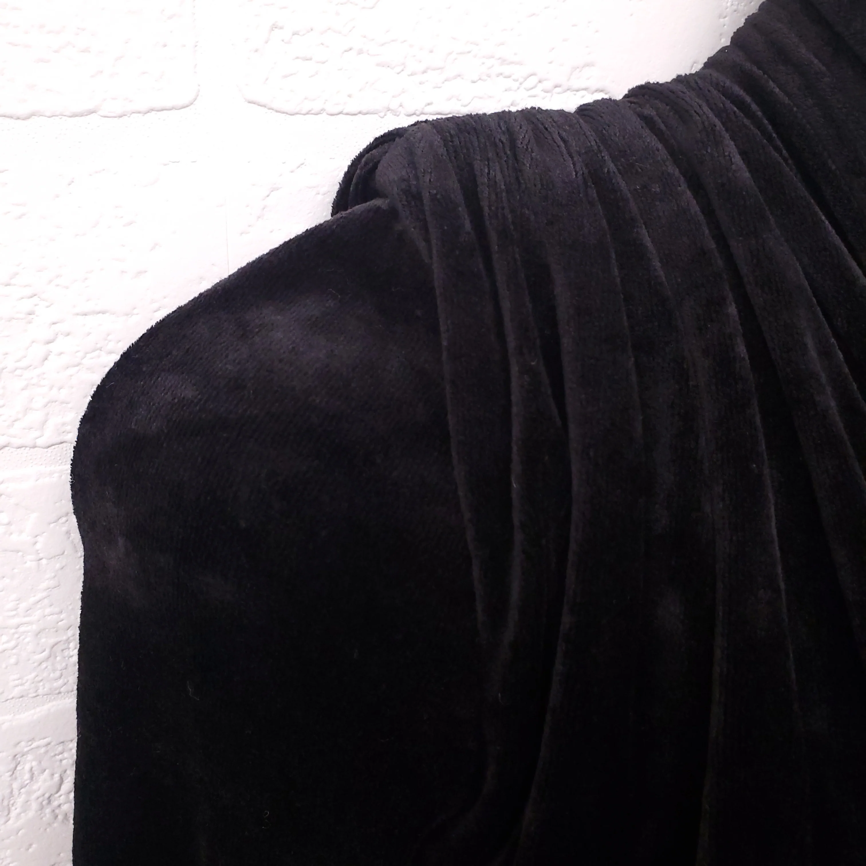 BALENCIAGA FLUID VELVET MINI DRESS - SIZE 34 - Image 4