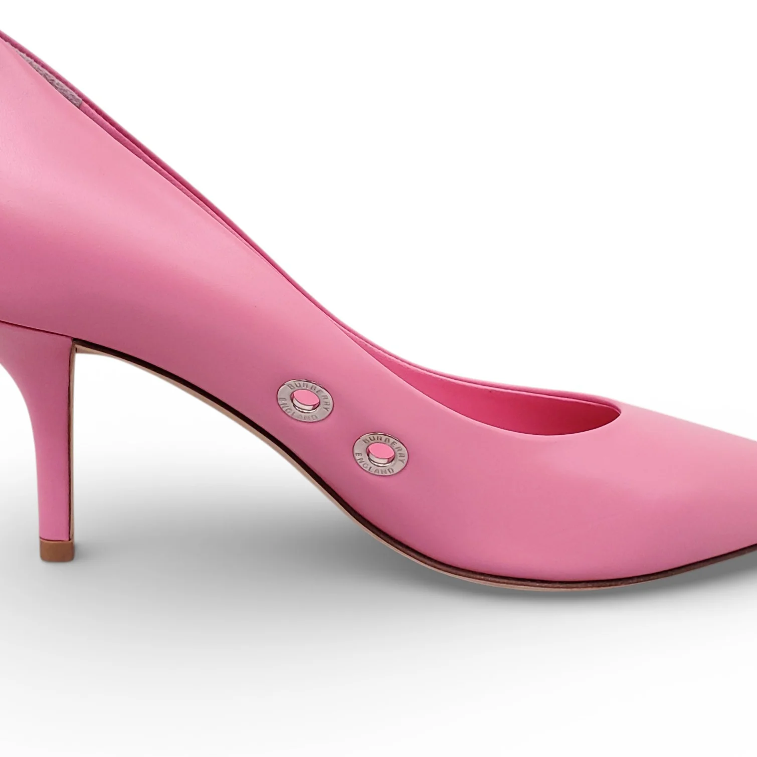 BURBERRY PINK PUMPS - SIZE 37 - Image 4