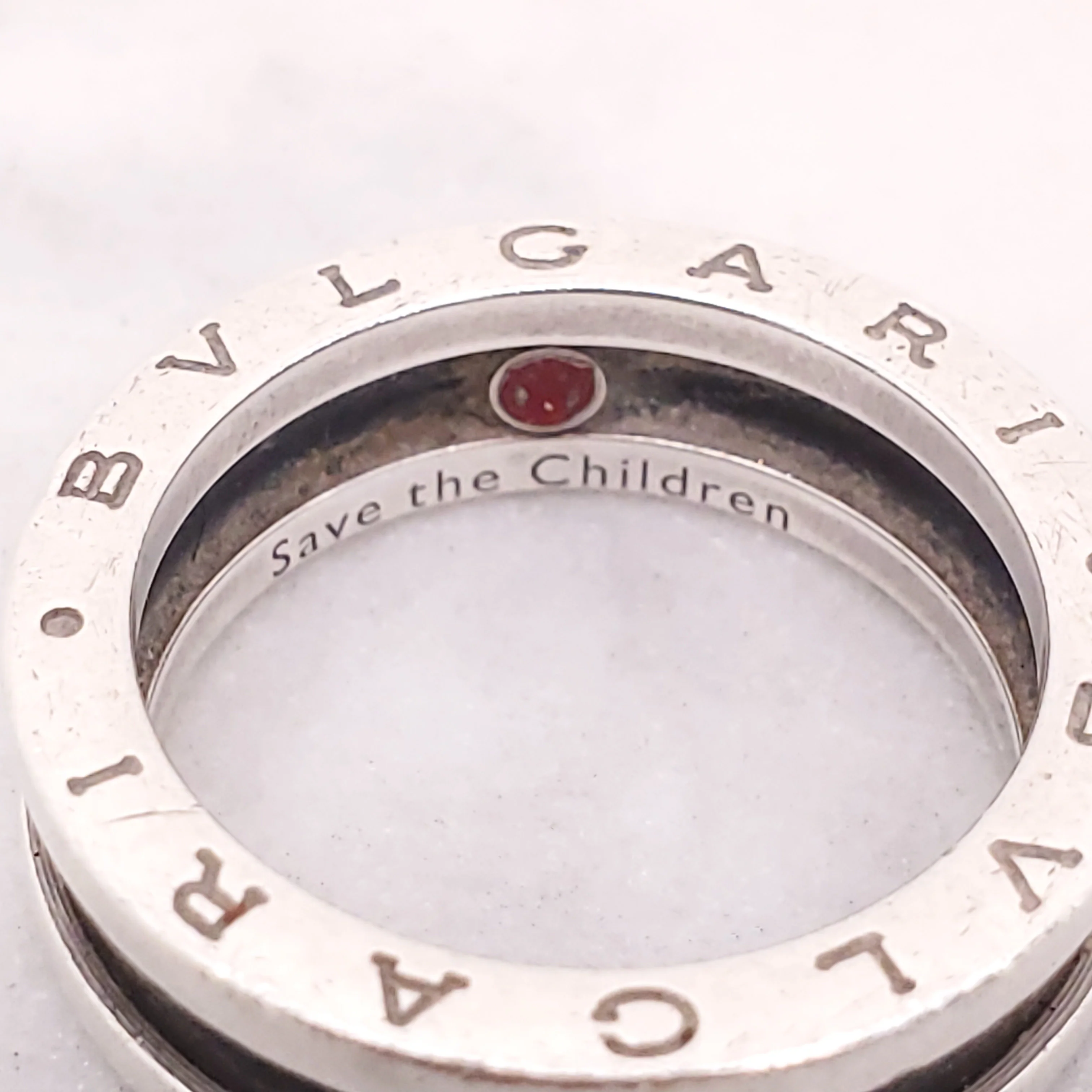 BVLGARI 'SAVE THE CHILDREN' RING - SIZE 8.5 - Image 4