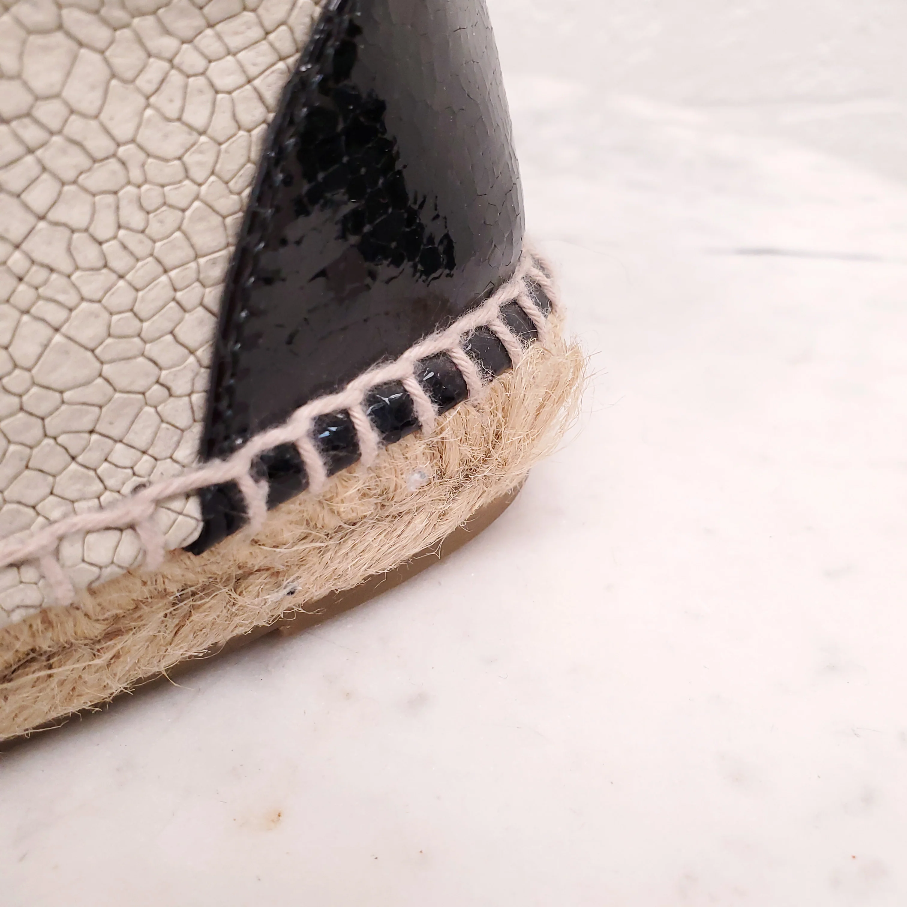 CHANEL ESPADRILLE BOOTIES - SIZE 37 - Image 6