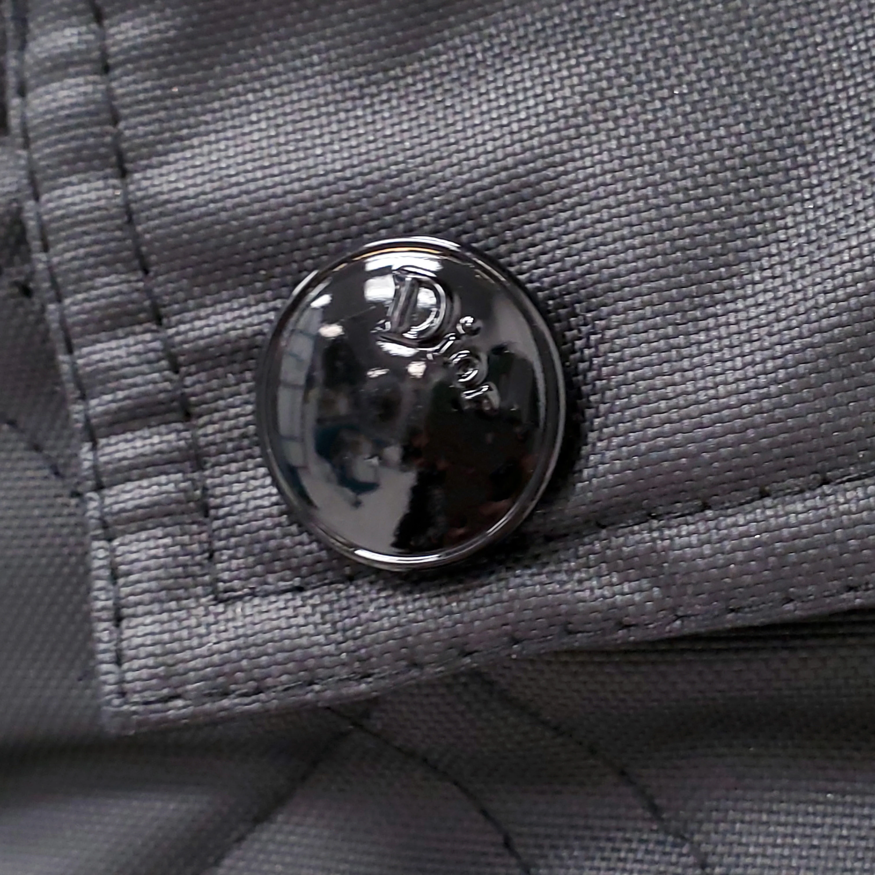 CHRISTIAN DIOR PUFFER JACKET WITH LOGO BUTTONS - SIZE 4 - Image 6