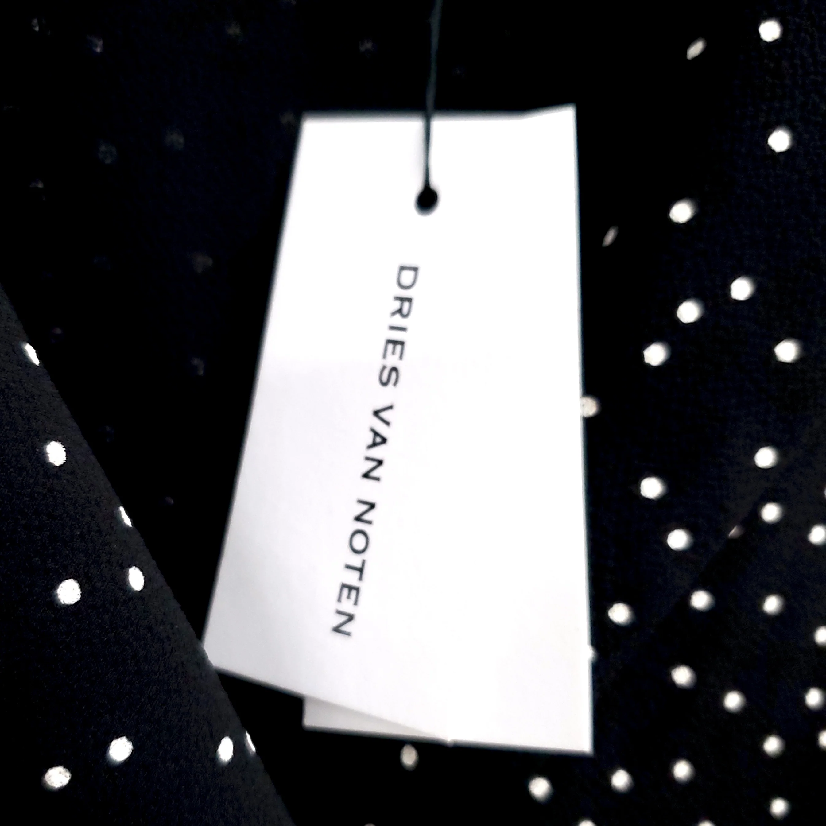 DRIES VAN NOTEN POLKA DOT DRESS ($1495) - SIZE 38 - Image 4