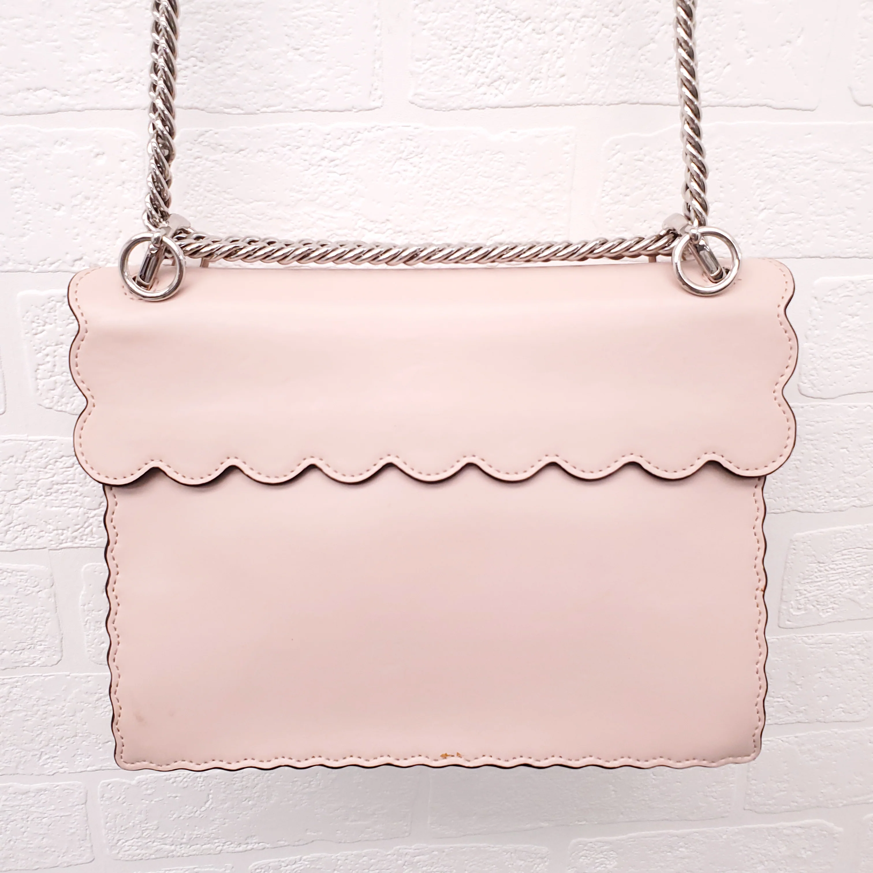 FENDI BABY PINK 'MINI KAN' SHOULDER BAG - Image 13