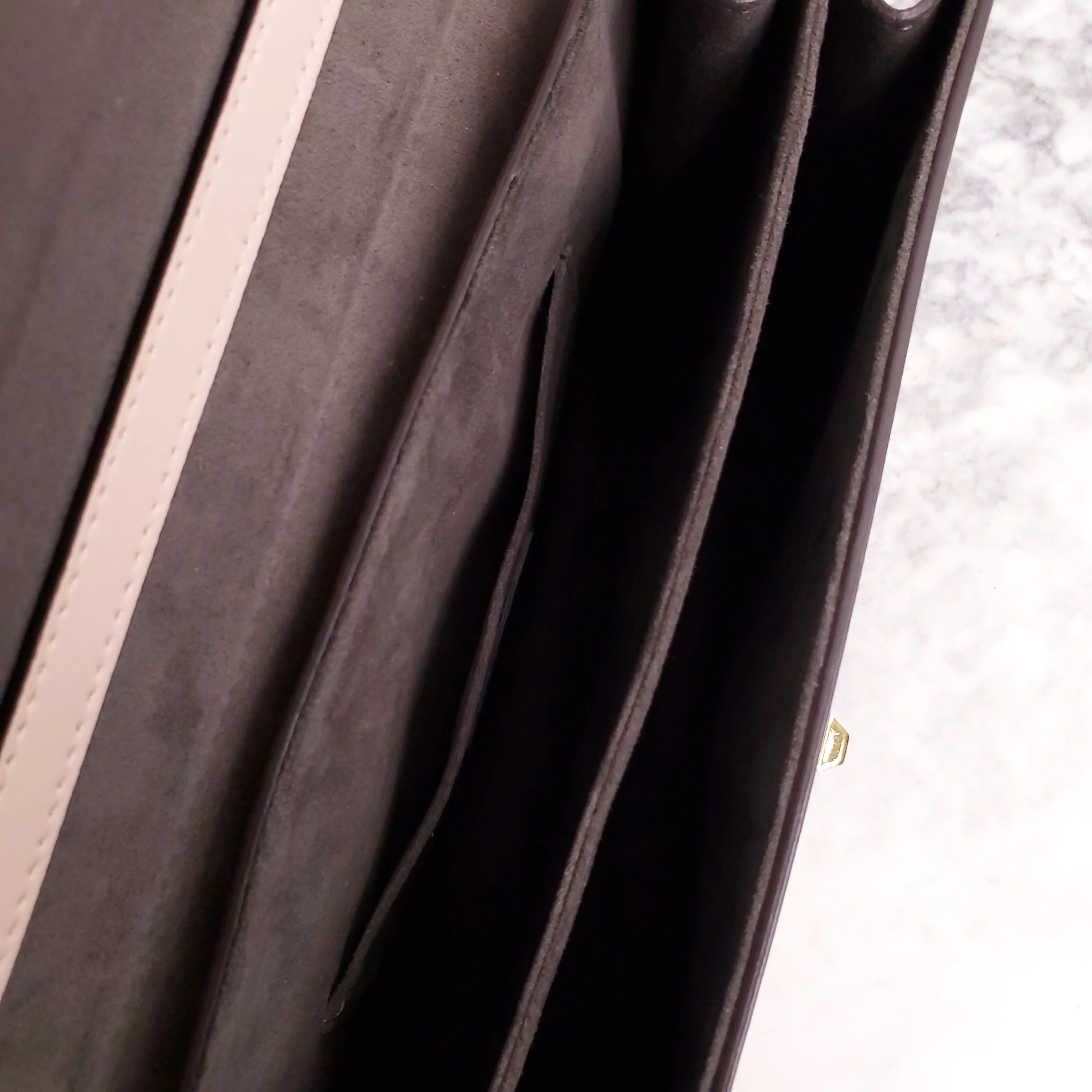 FENDI BABY PINK 'MINI KAN' SHOULDER BAG - Image 5