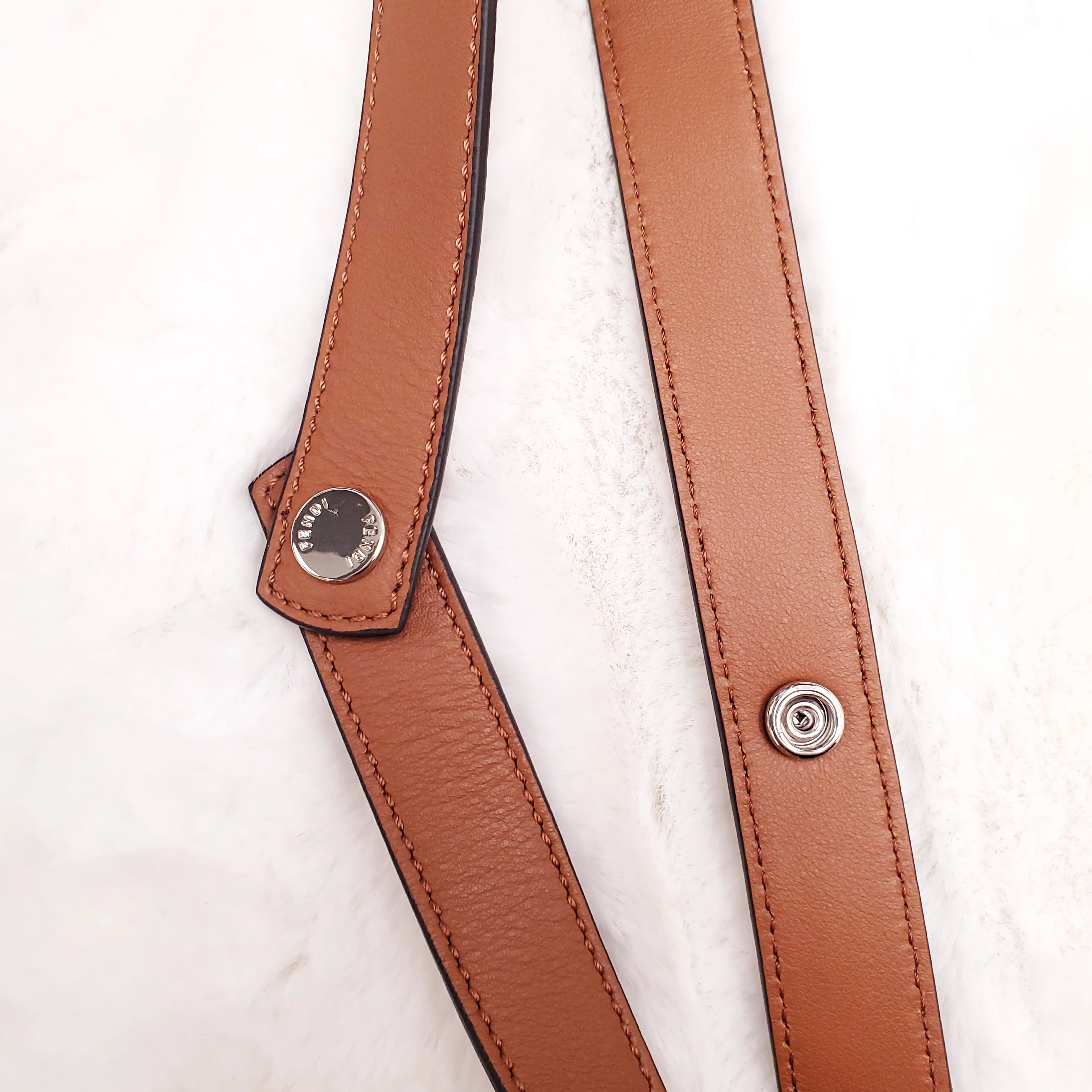 FENDI 'BY THE WAY' CANVAS ADJUSTABLE SHOULDER BAG - Image 15