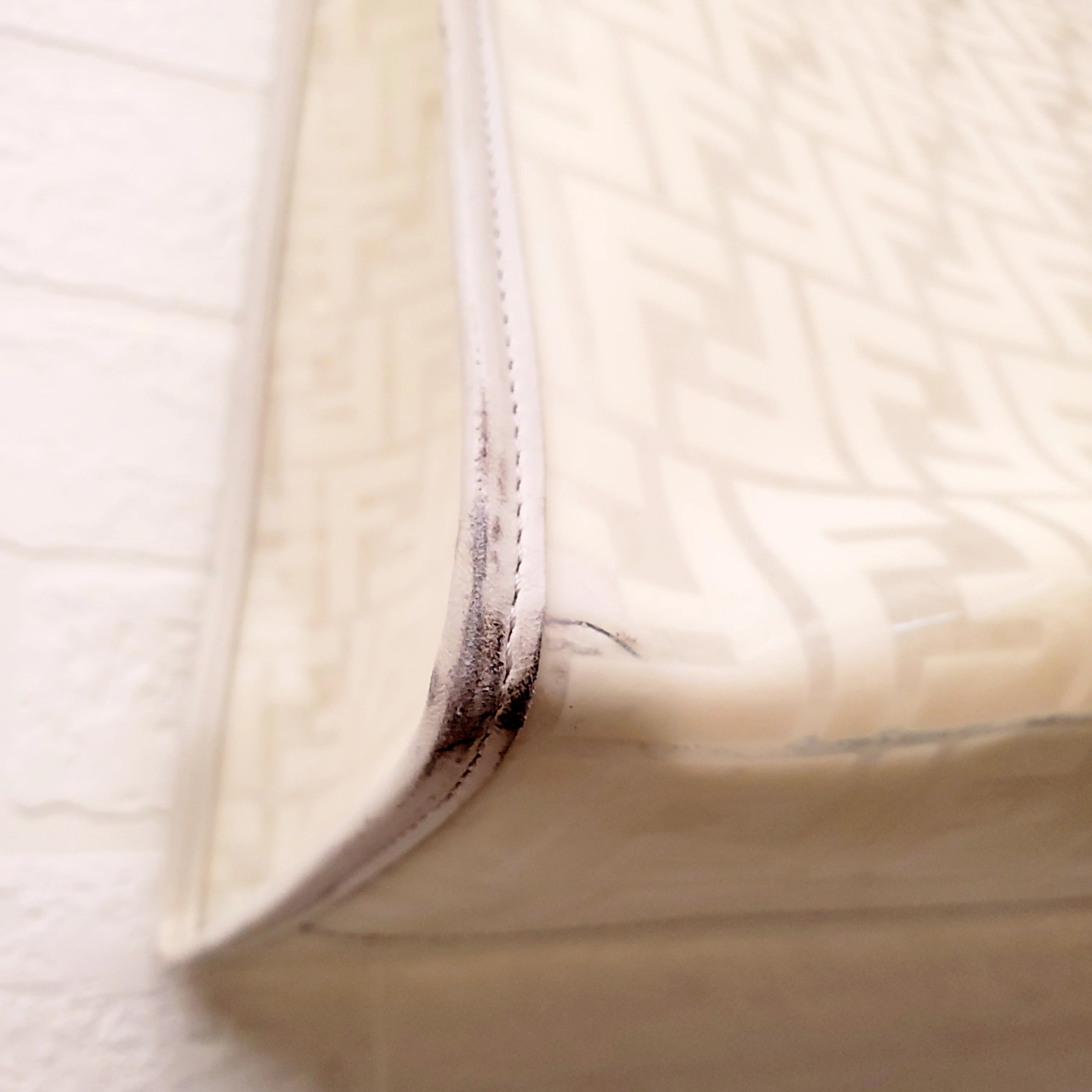 FENDI CREAM LARGE SHOPPER TOTE - Image 4