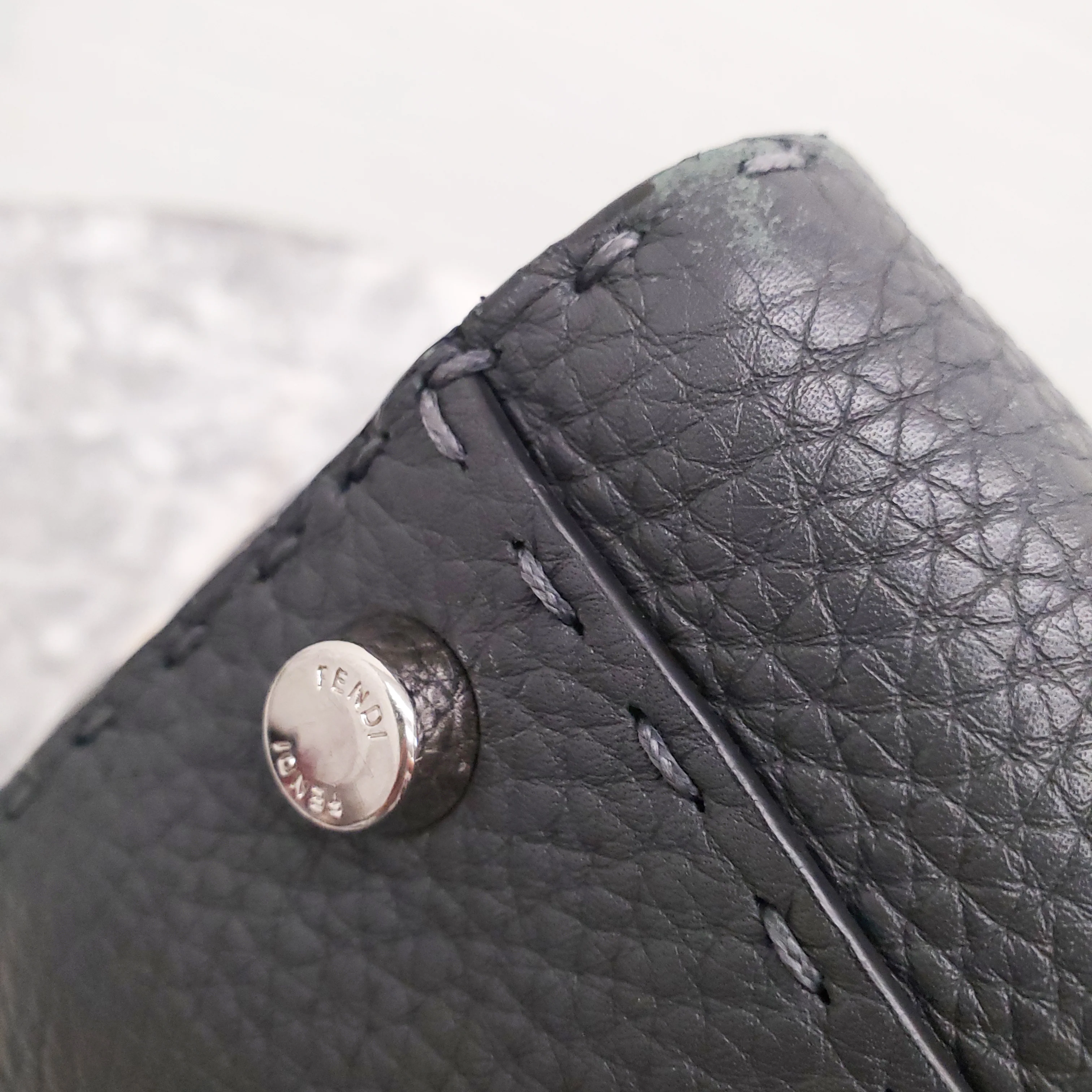 FENDI X LARGE PEEKABOO WITH FLORAL STRAP - Image 7