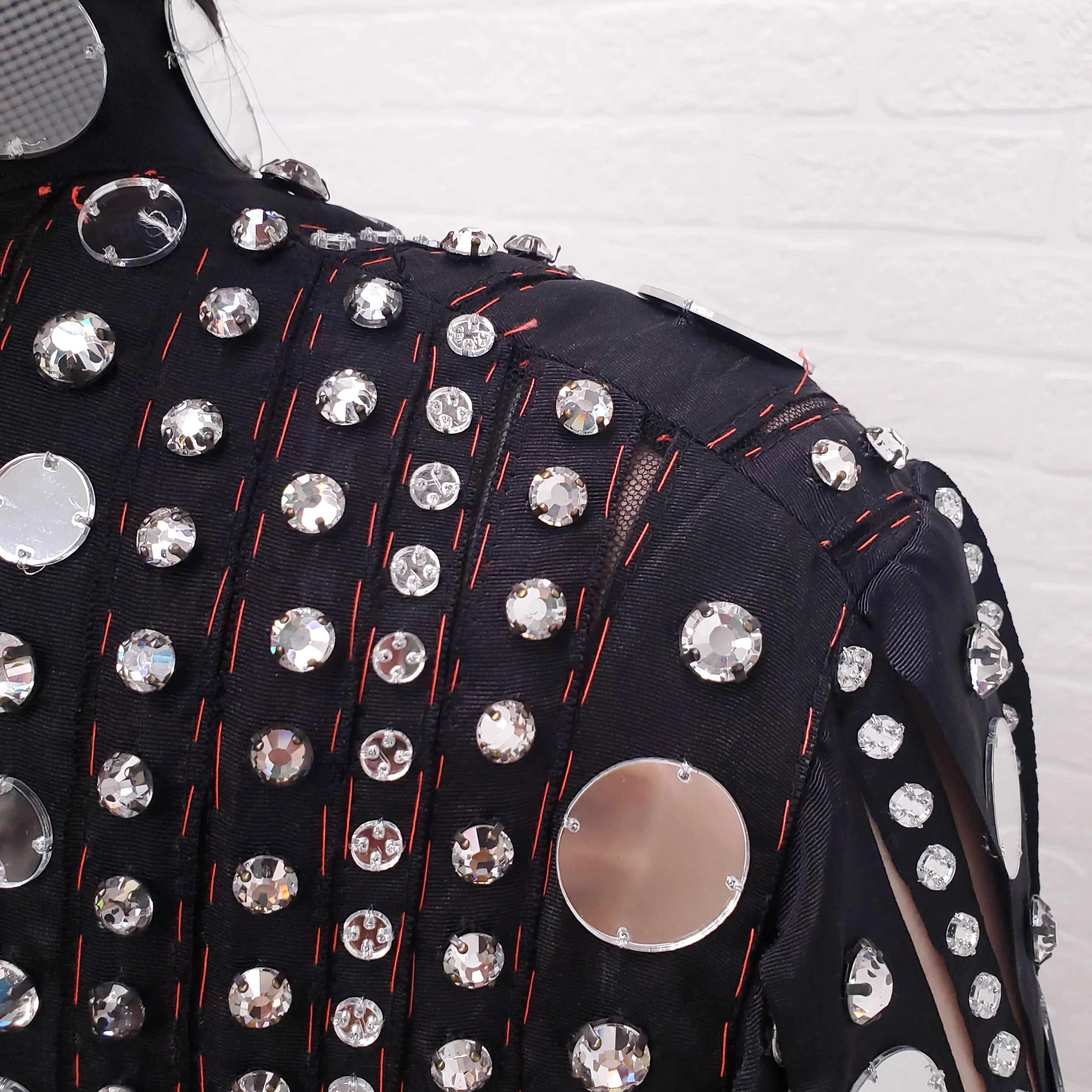 GUCCI RUNWAY MIRRORED GOWN - SIZE 44 - Image 3