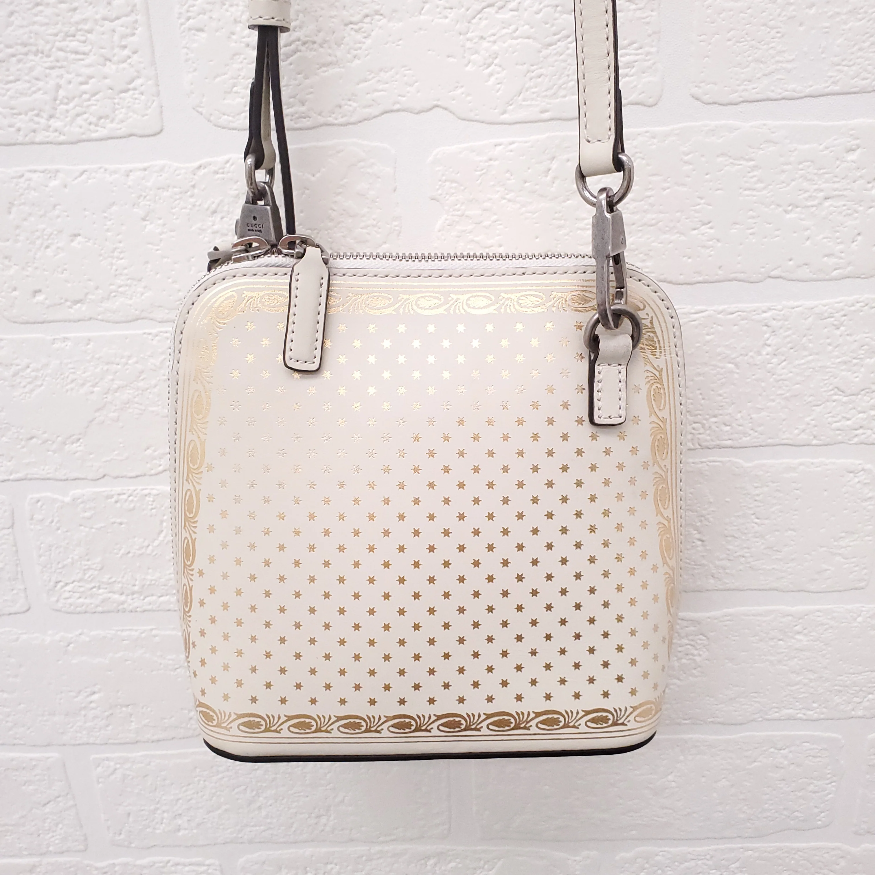 GUCCI OPHIDIA LOGO MOON & STAR CROSSBODY ($2450) - Image 8