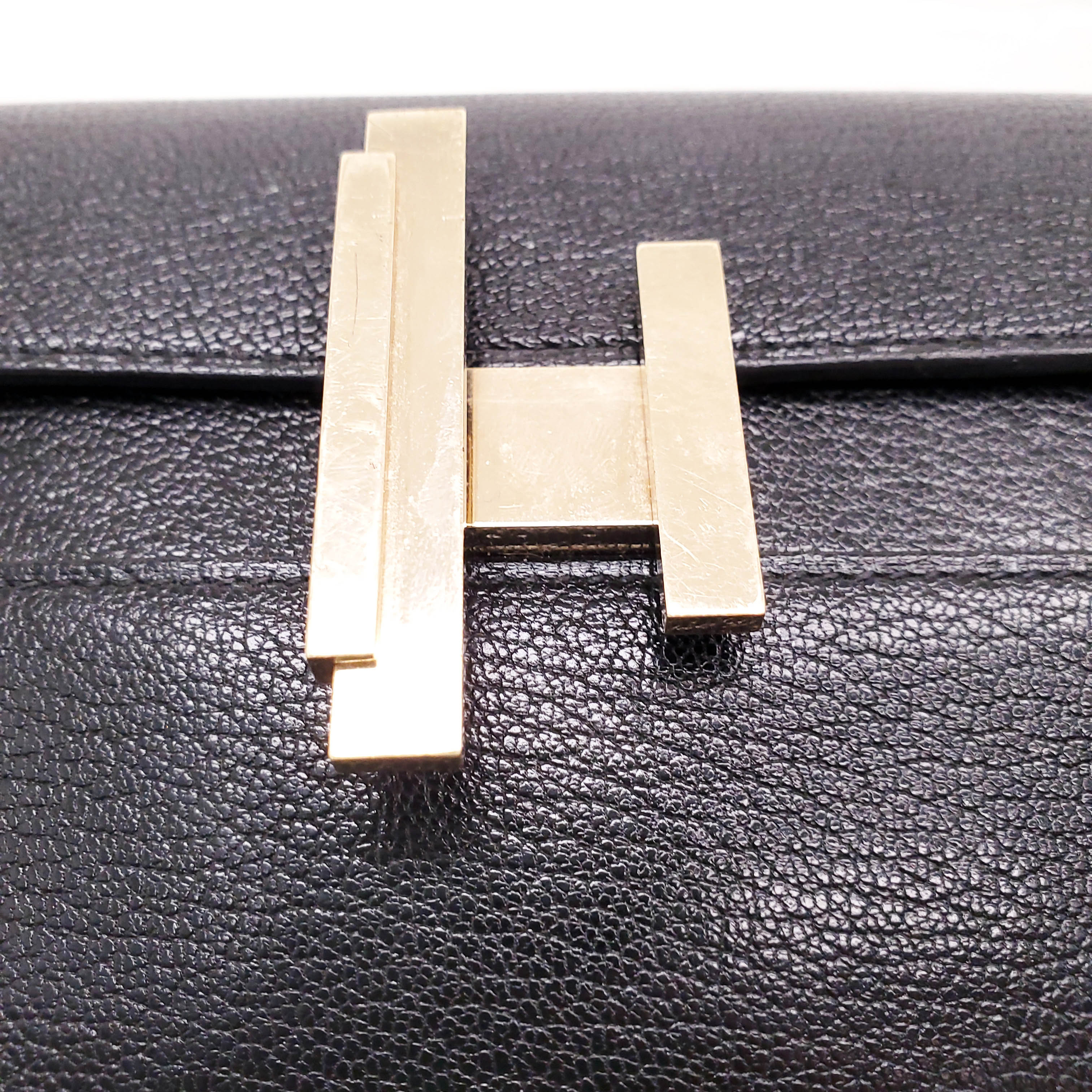 HERMÈS BLACK CINHETIC TO GO WALLET - Image 4