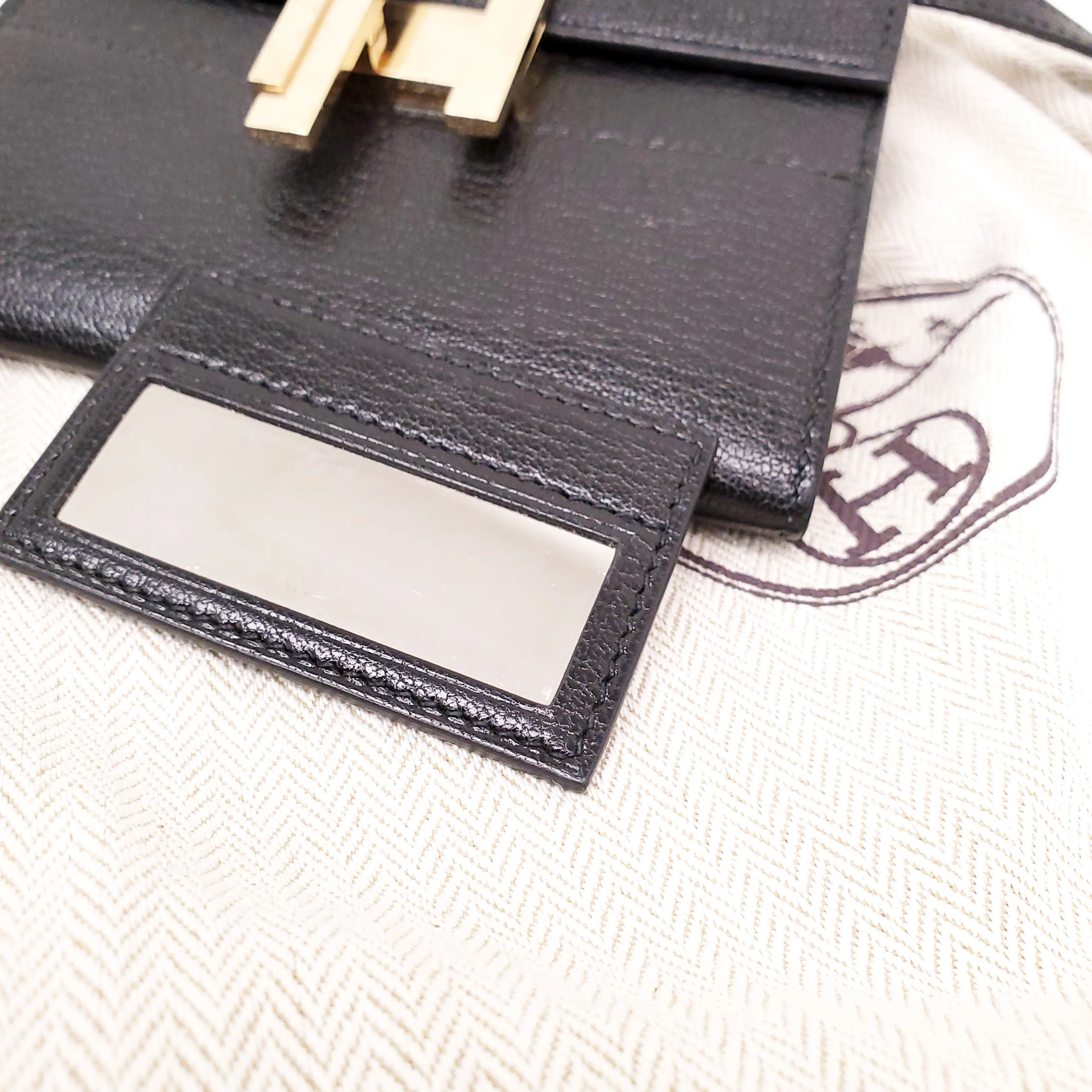 HERMÈS BLACK CINHETIC TO GO WALLET - Image 9