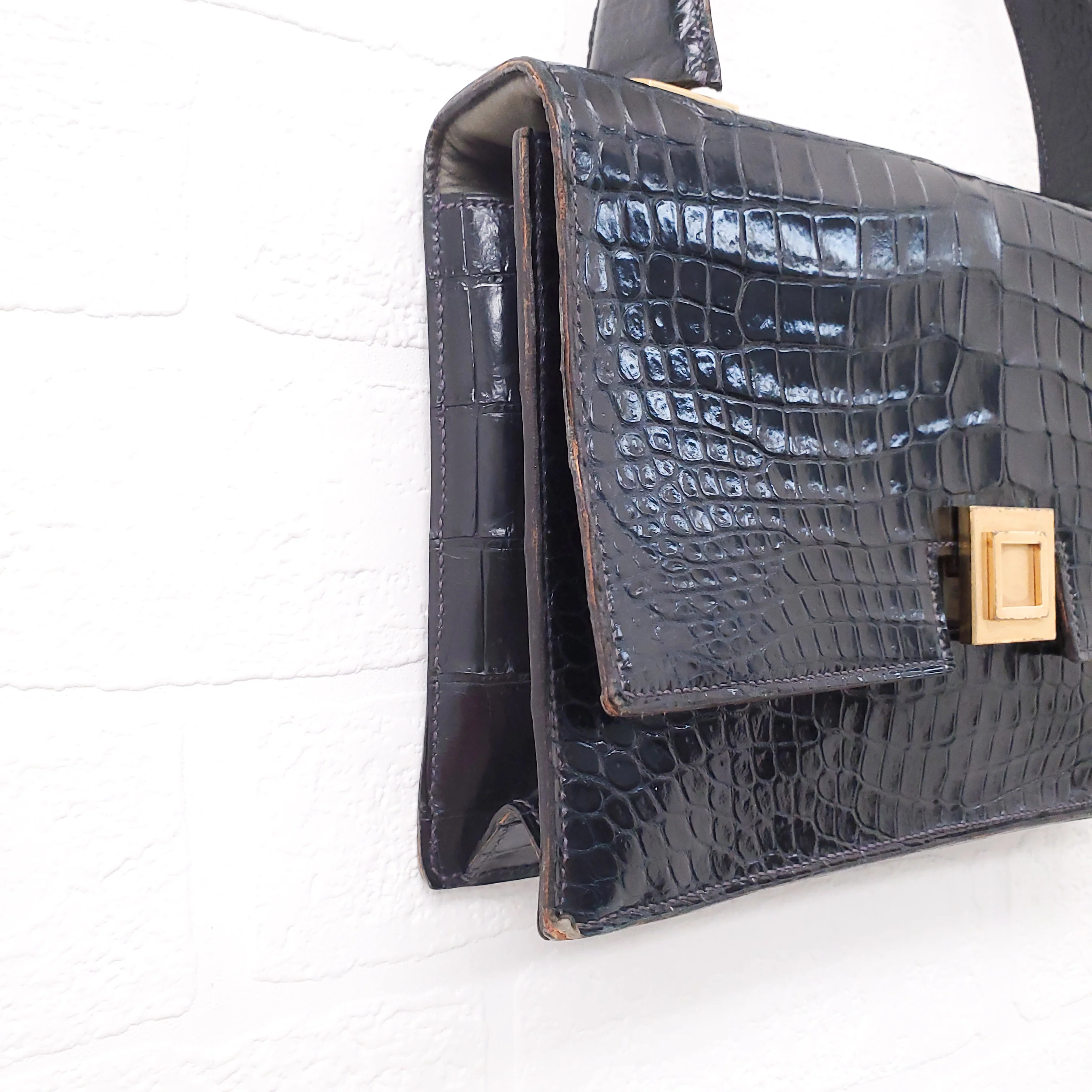 HERMÈS BRIO CROCODILE BAG - Image 4