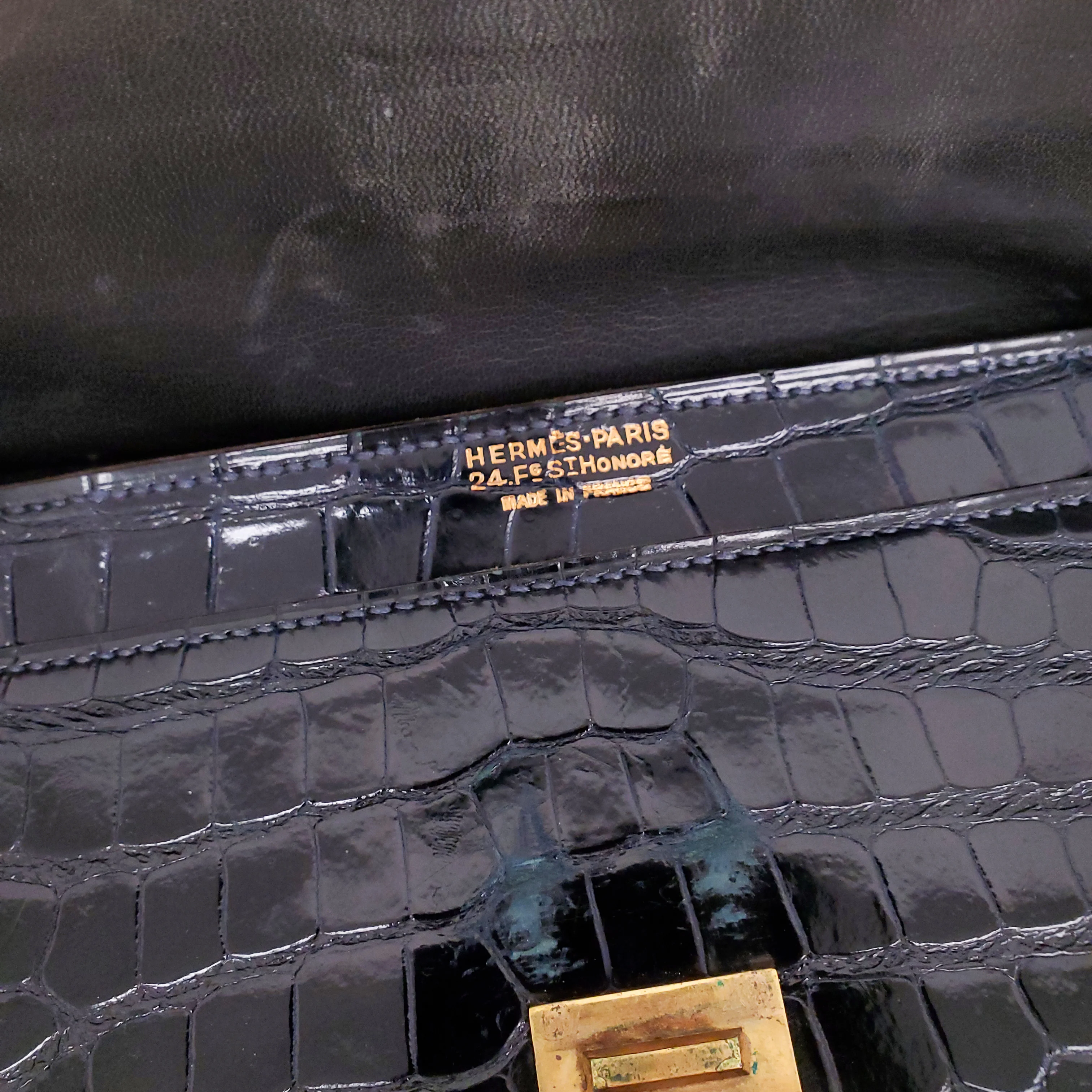 HERMÈS BRIO CROCODILE BAG - Image 6