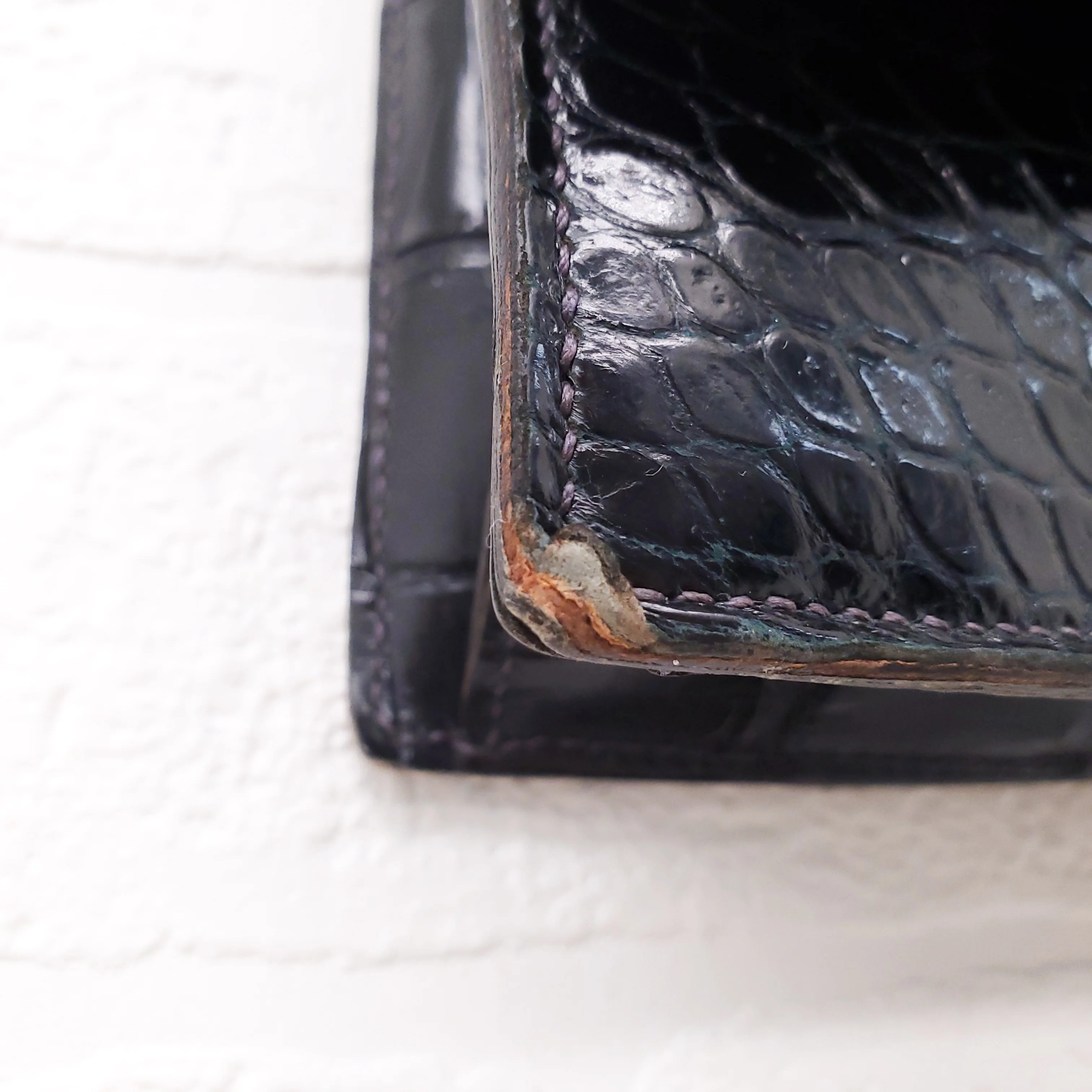 HERMÈS BRIO CROCODILE BAG - Image 8