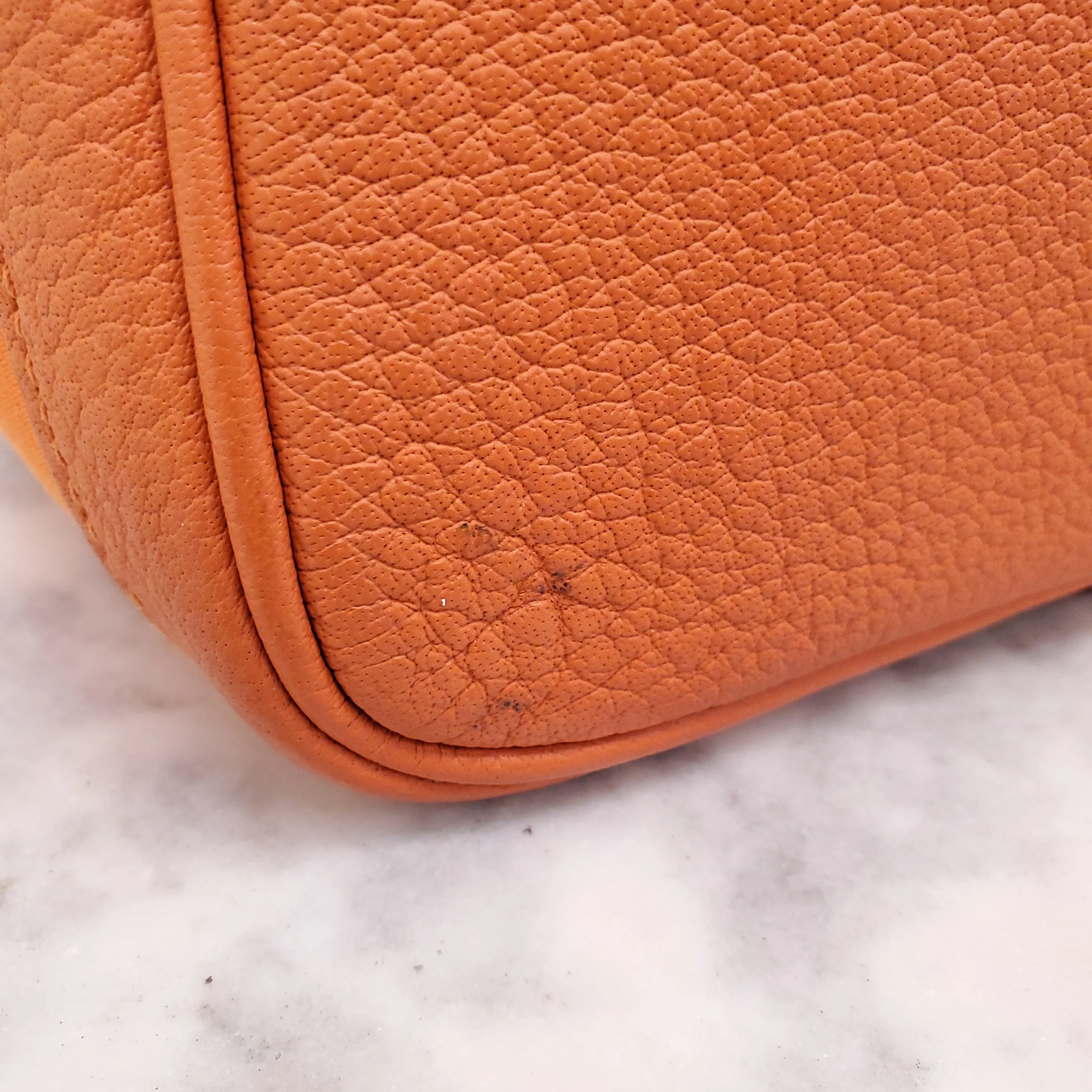 HERMÈS ORANGE GARDEN PM TOTE BAG - Image 8