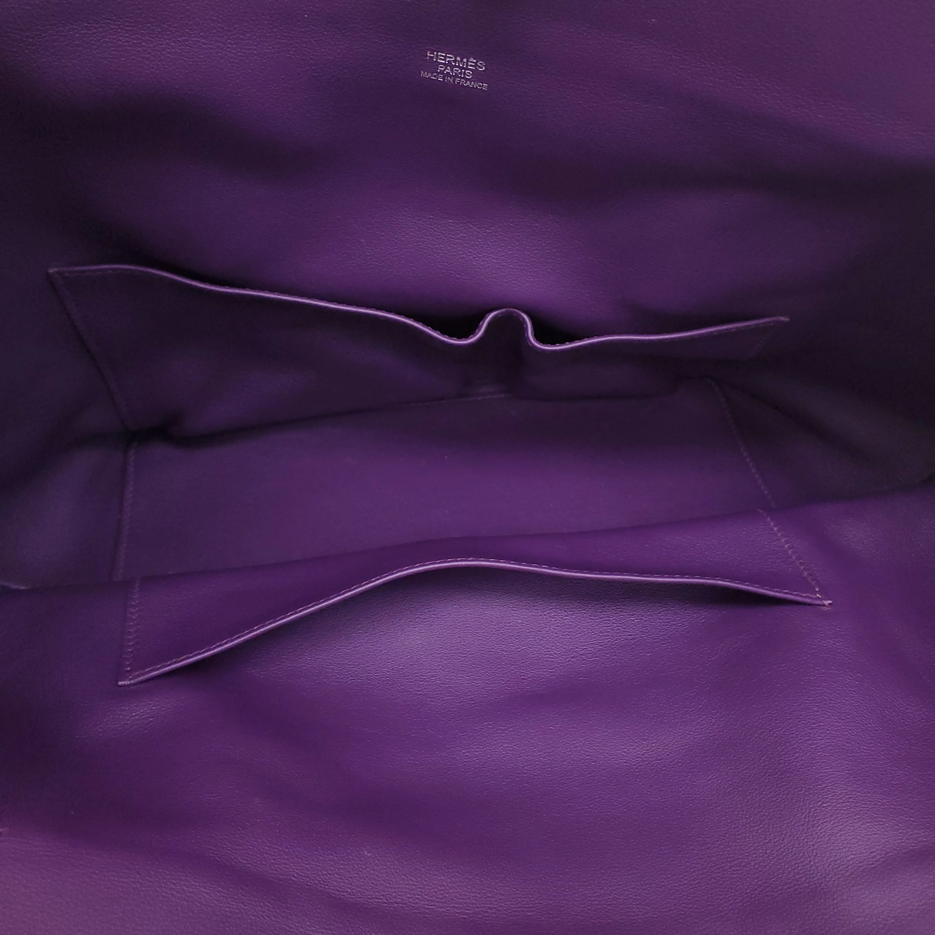 HERMÈS PURPLE TOOLBOX BAG - Image 12