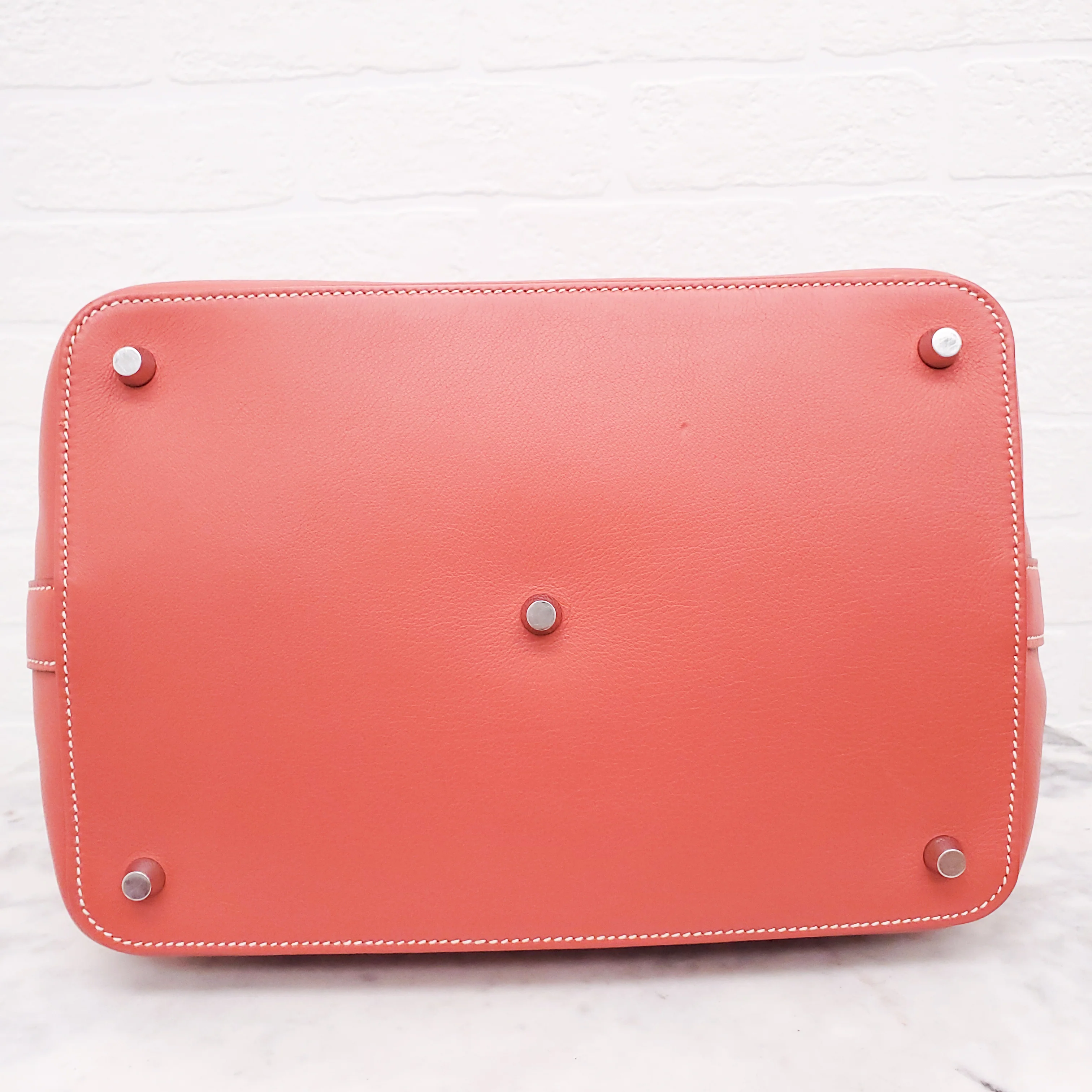 HERMÈS CORAL TOOLBOX BAG - Image 13