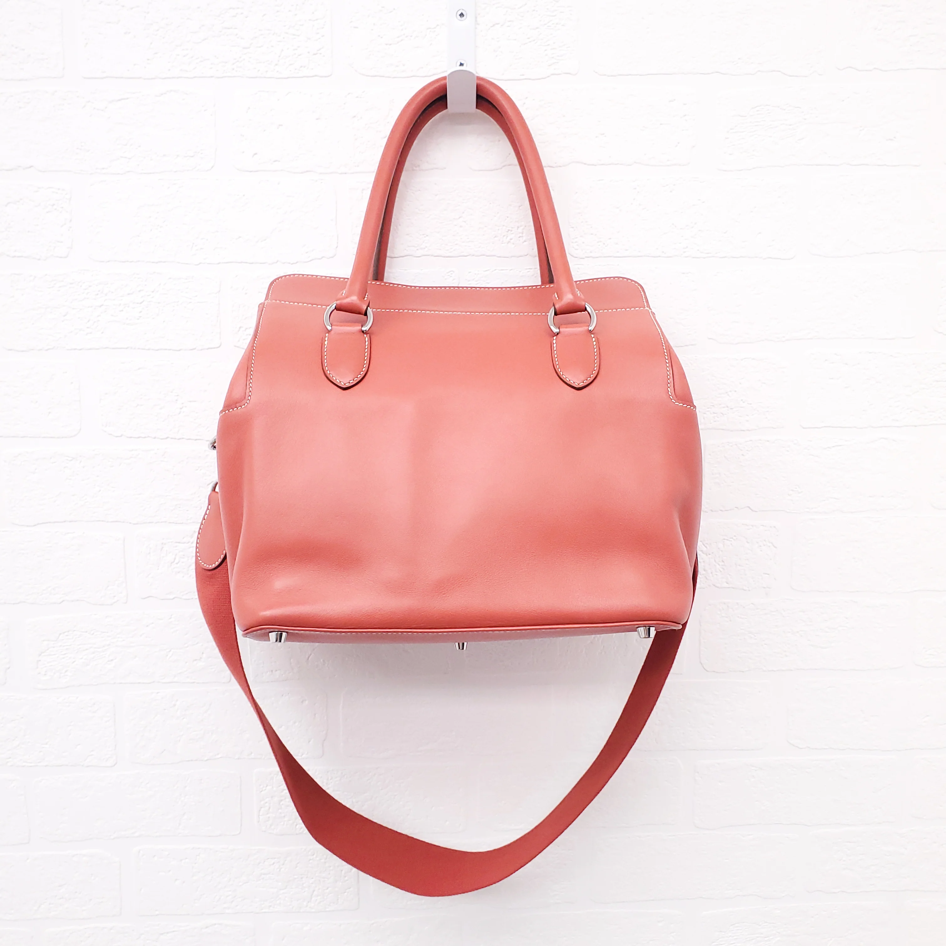 HERMÈS CORAL TOOLBOX BAG - Image 5