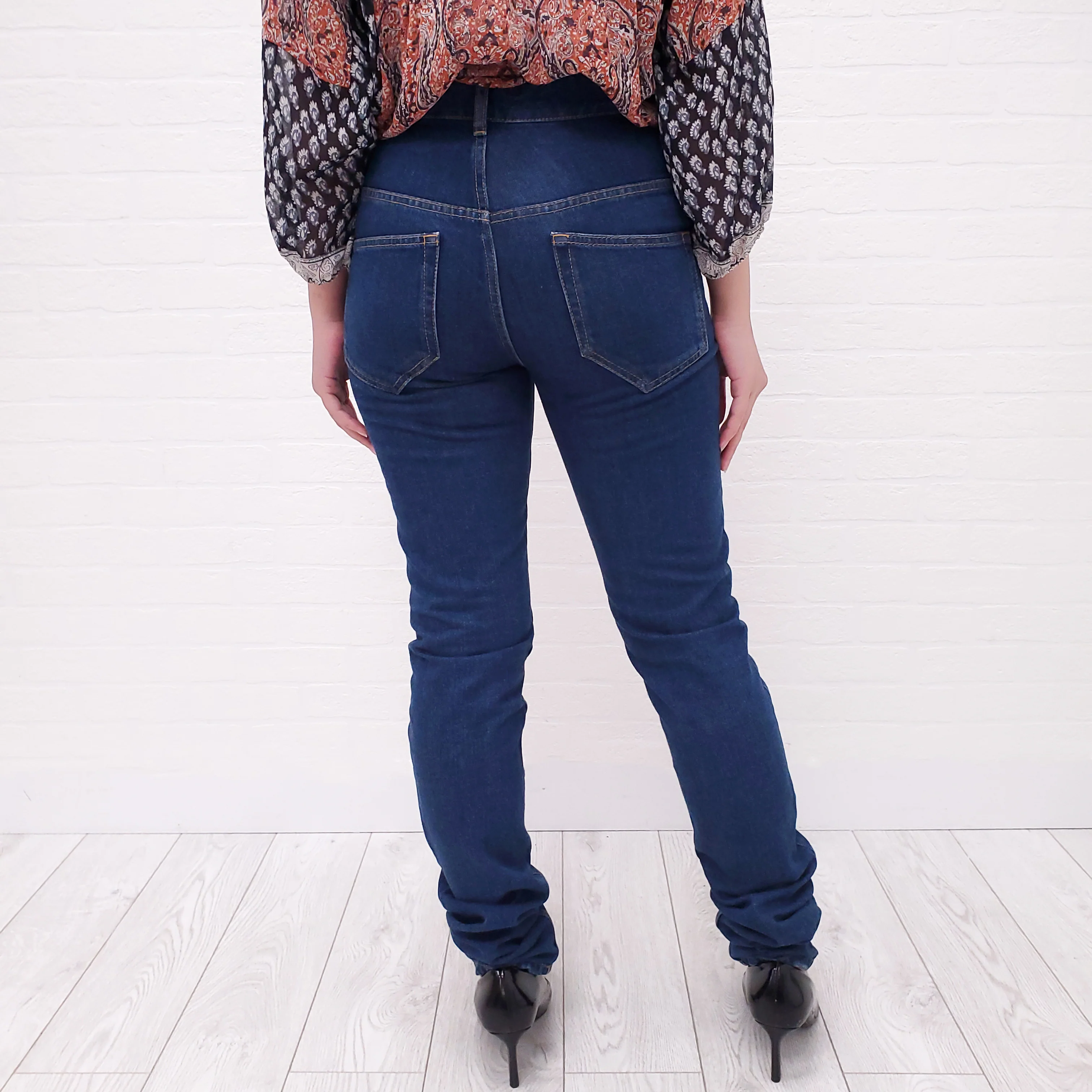 ISABEL MARANT BLACK LABEL DENIM JEANS - SIZE 36 - Image 3