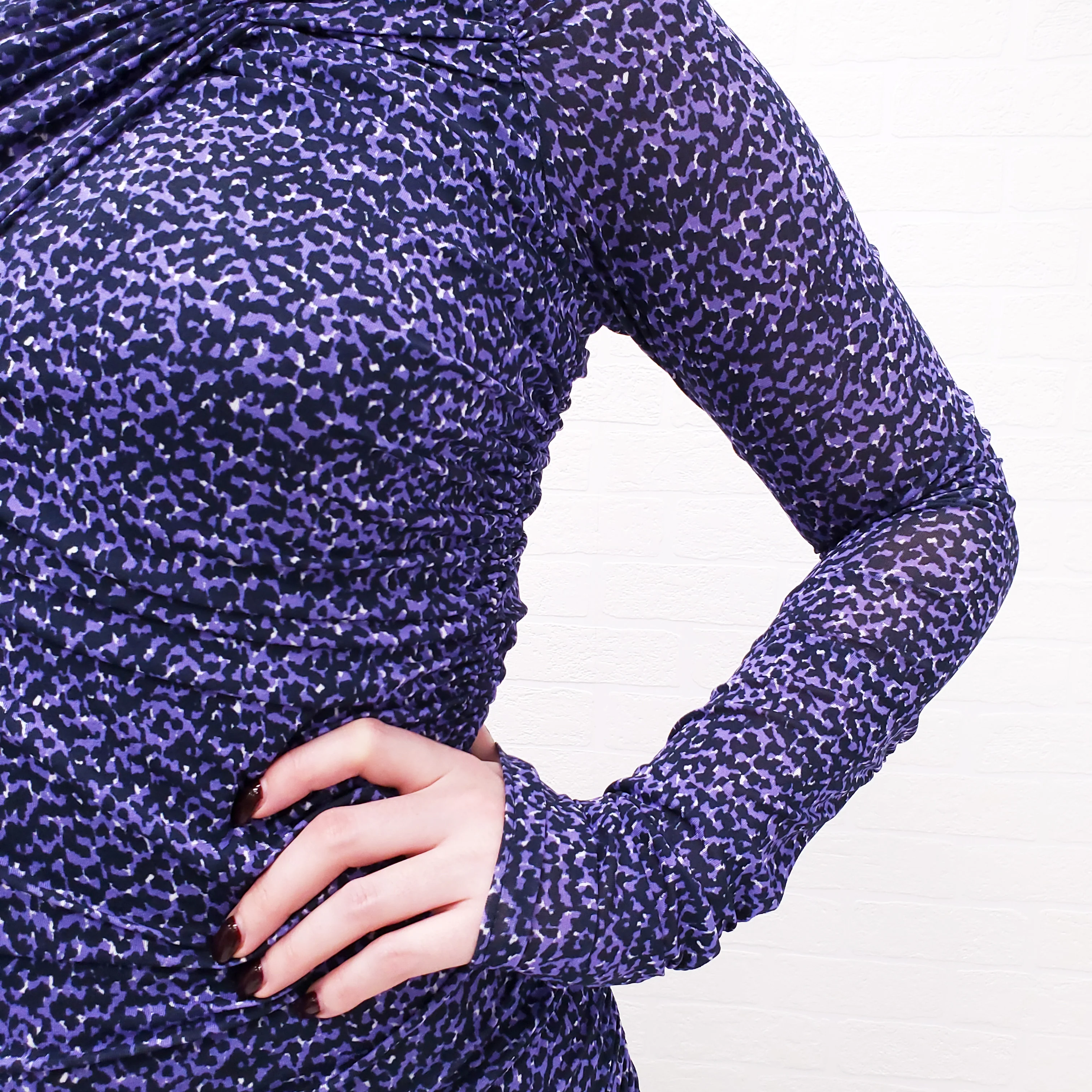 ISABEL MARANT 'JISOLA' ANIMAL PRINT DRESS - SIZE 44 - Image 3