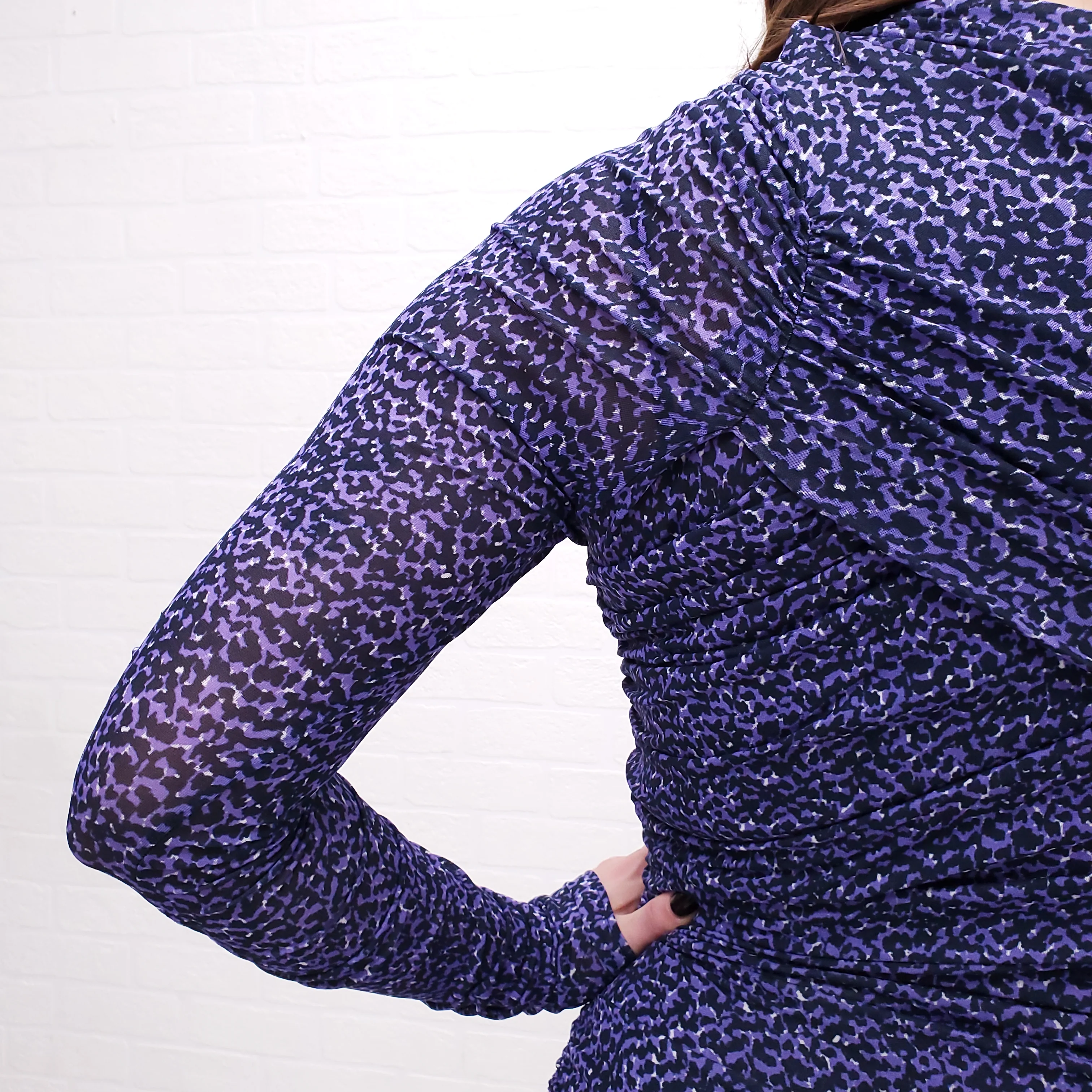 ISABEL MARANT 'JISOLA' ANIMAL PRINT DRESS - SIZE 44 - Image 7