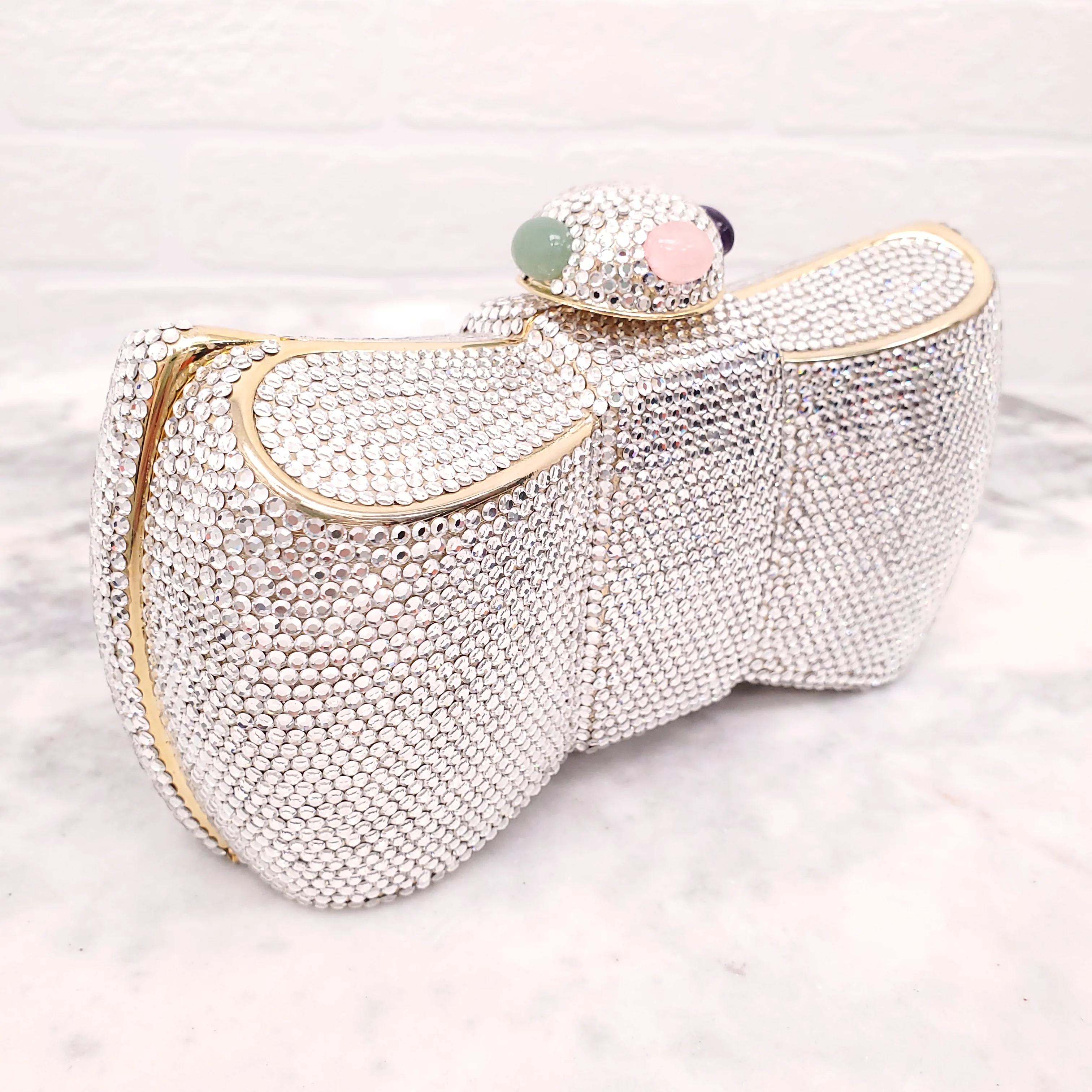 JUDITH LEIBER BOW CLUTCH - Image 6