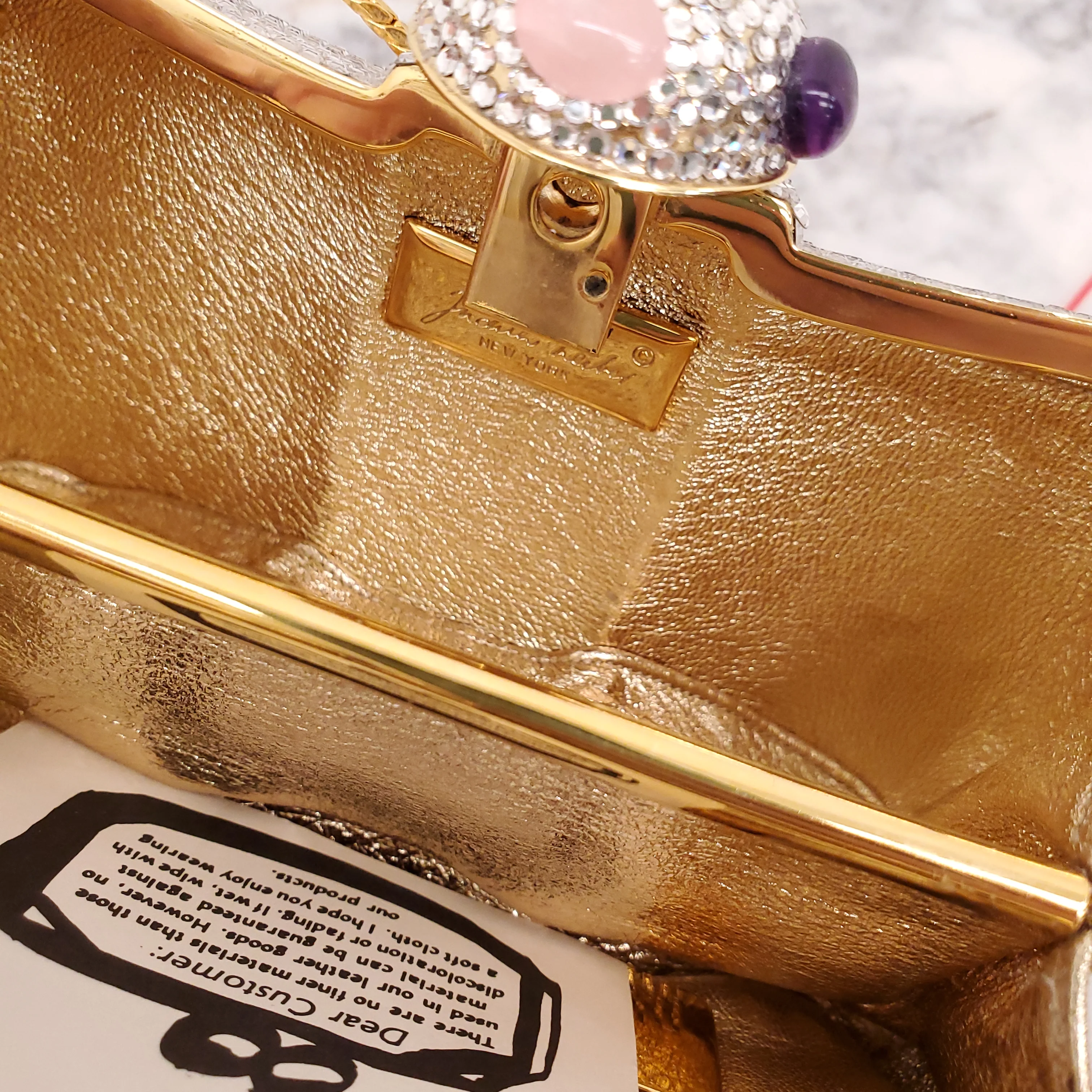 JUDITH LEIBER BOW CLUTCH - Image 9