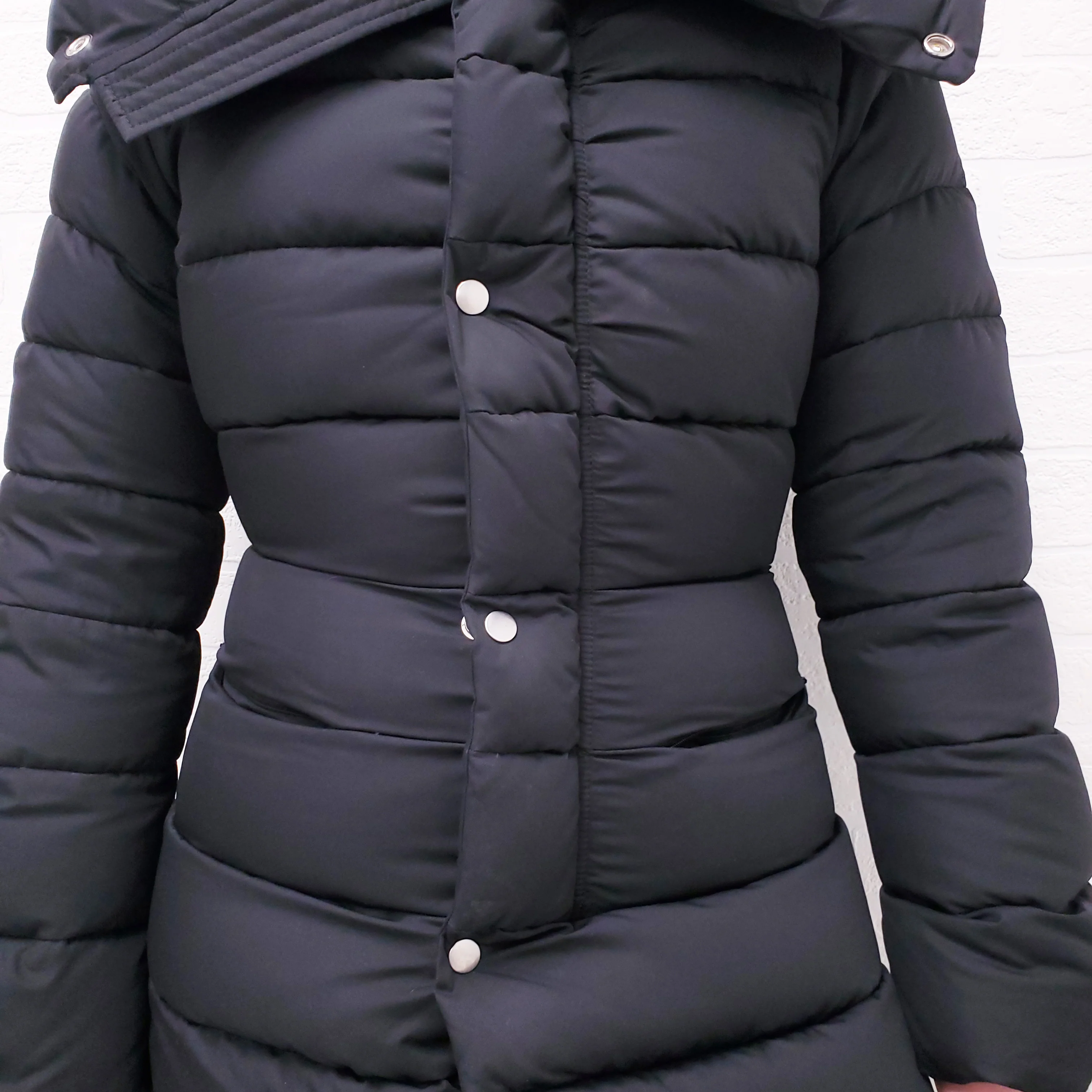 JUNYA WATANABE X COMME DES GARÇONS BLACK PUFFER JACKET - SIZE S - Image 3