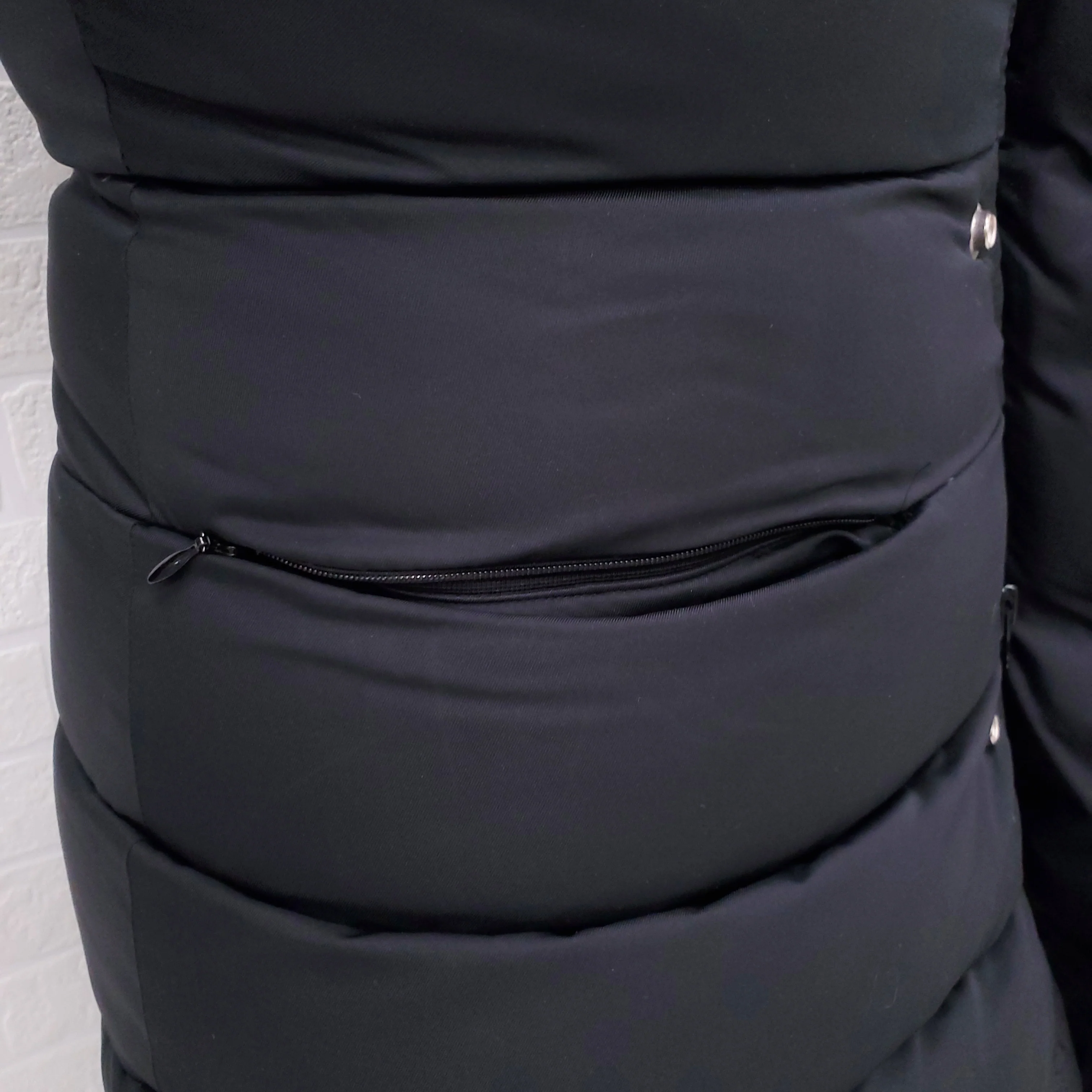 JUNYA WATANABE X COMME DES GARÇONS BLACK PUFFER JACKET - SIZE S - Image 6