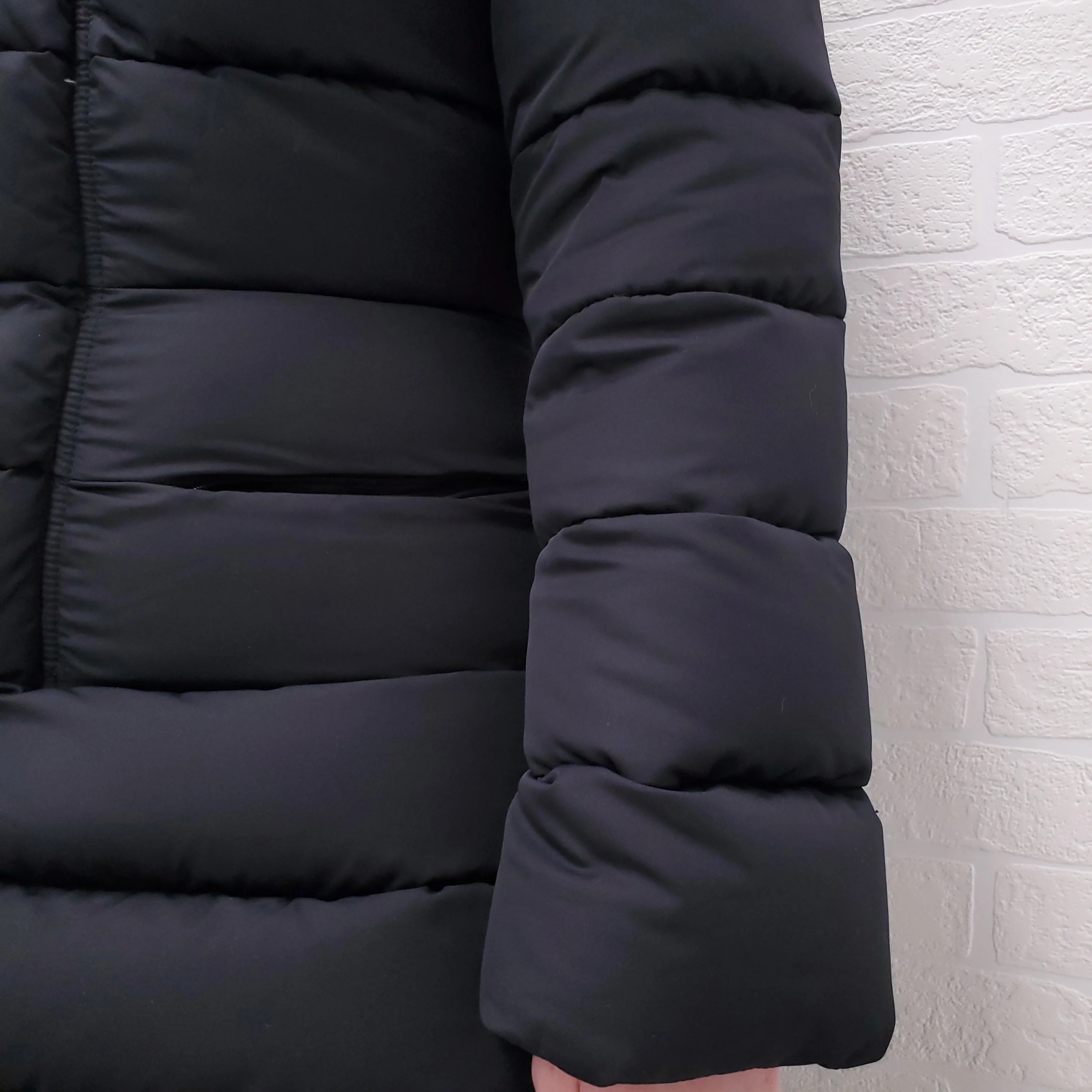 JUNYA WATANABE X COMME DES GARÇONS BLACK PUFFER JACKET - SIZE S - Image 7