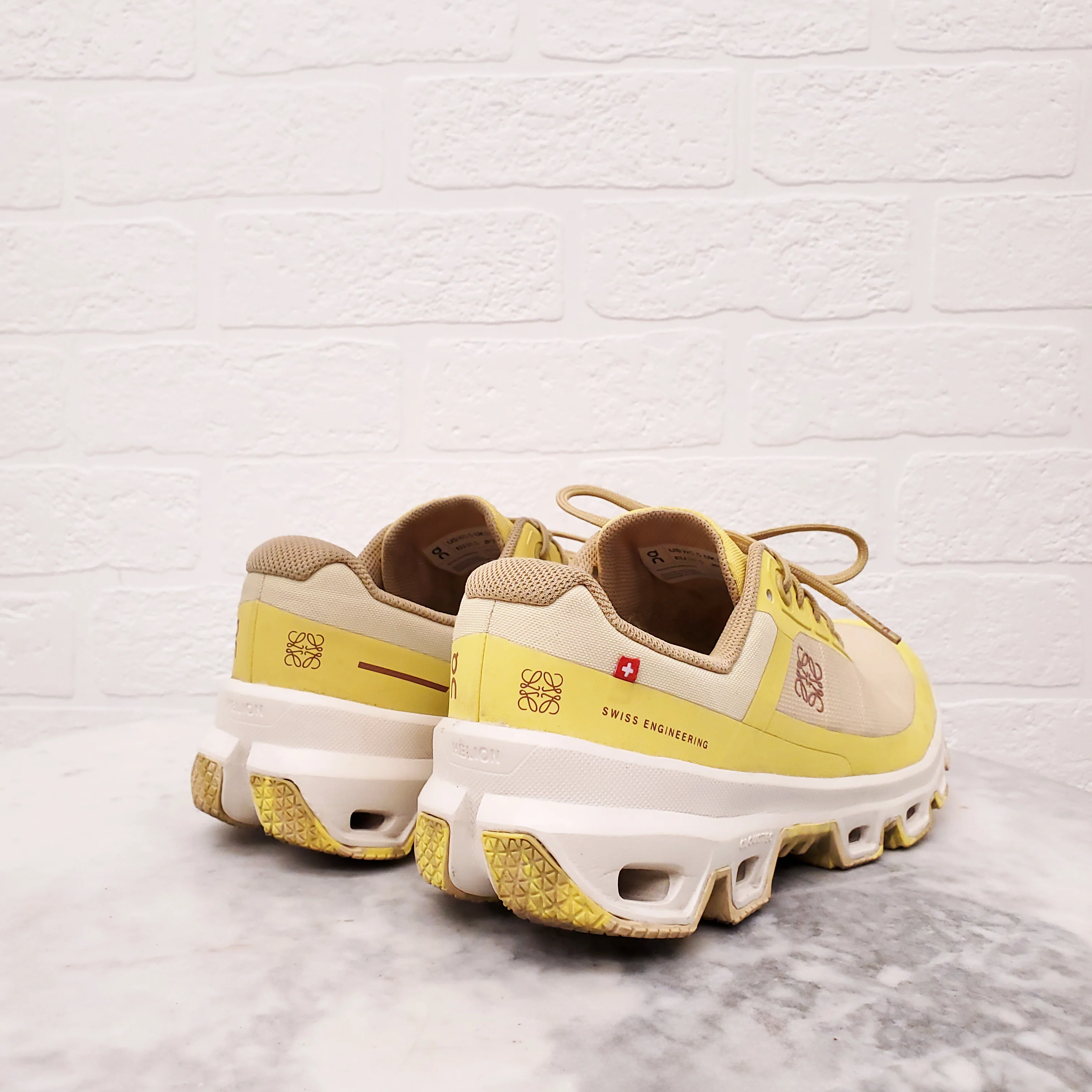LOEWE YELLOW SNEAKERS X CLOUDTILT SNEAKERS - SIZE 36.5 - Image 3
