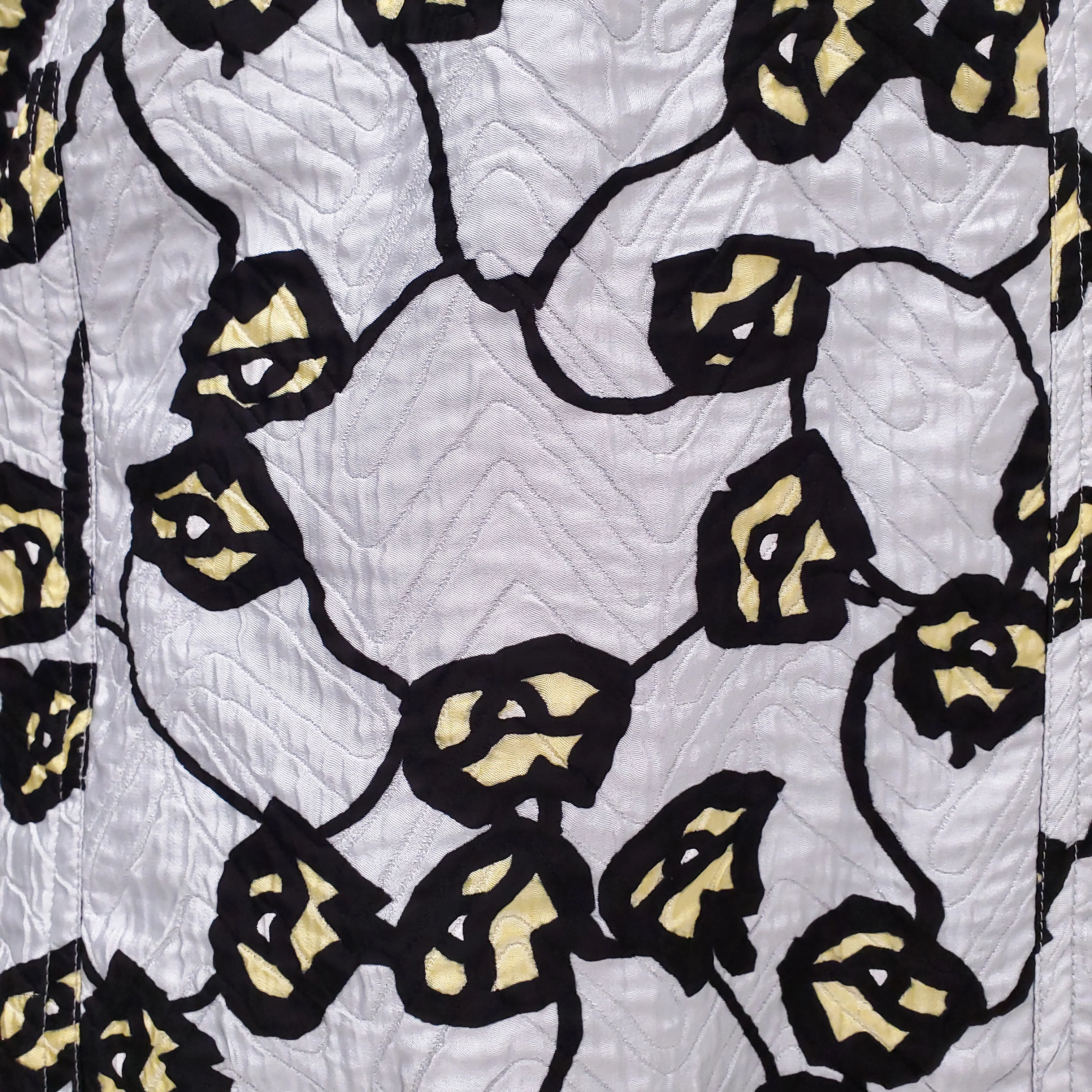 MARNI BLUE PATTERNED DRESS - SIZE 44 (OVERSIZED FIT) - Image 3