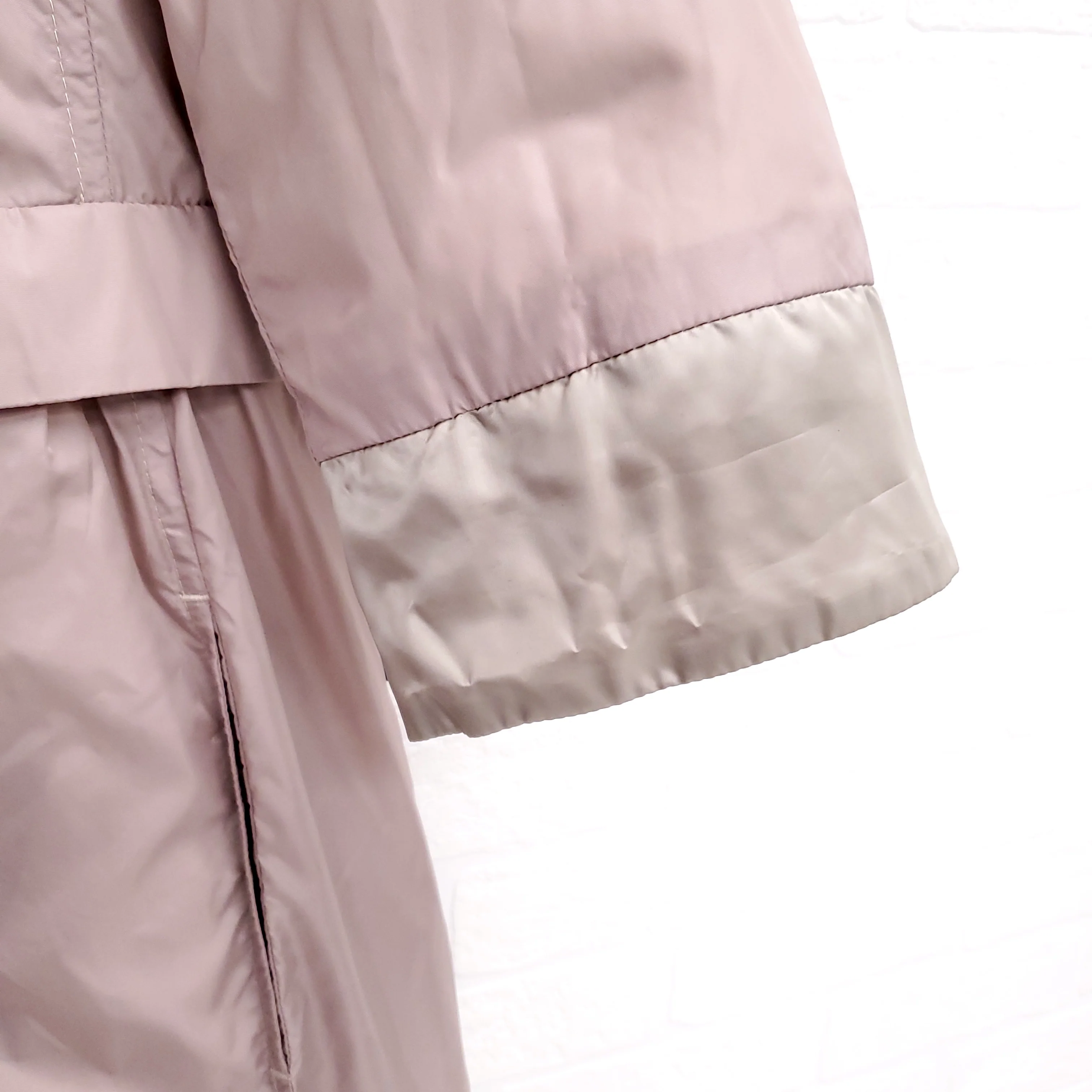 MAX MARA REVERSIBLE COAT WITH FUR HOOD - SIZE 4 - Image 7