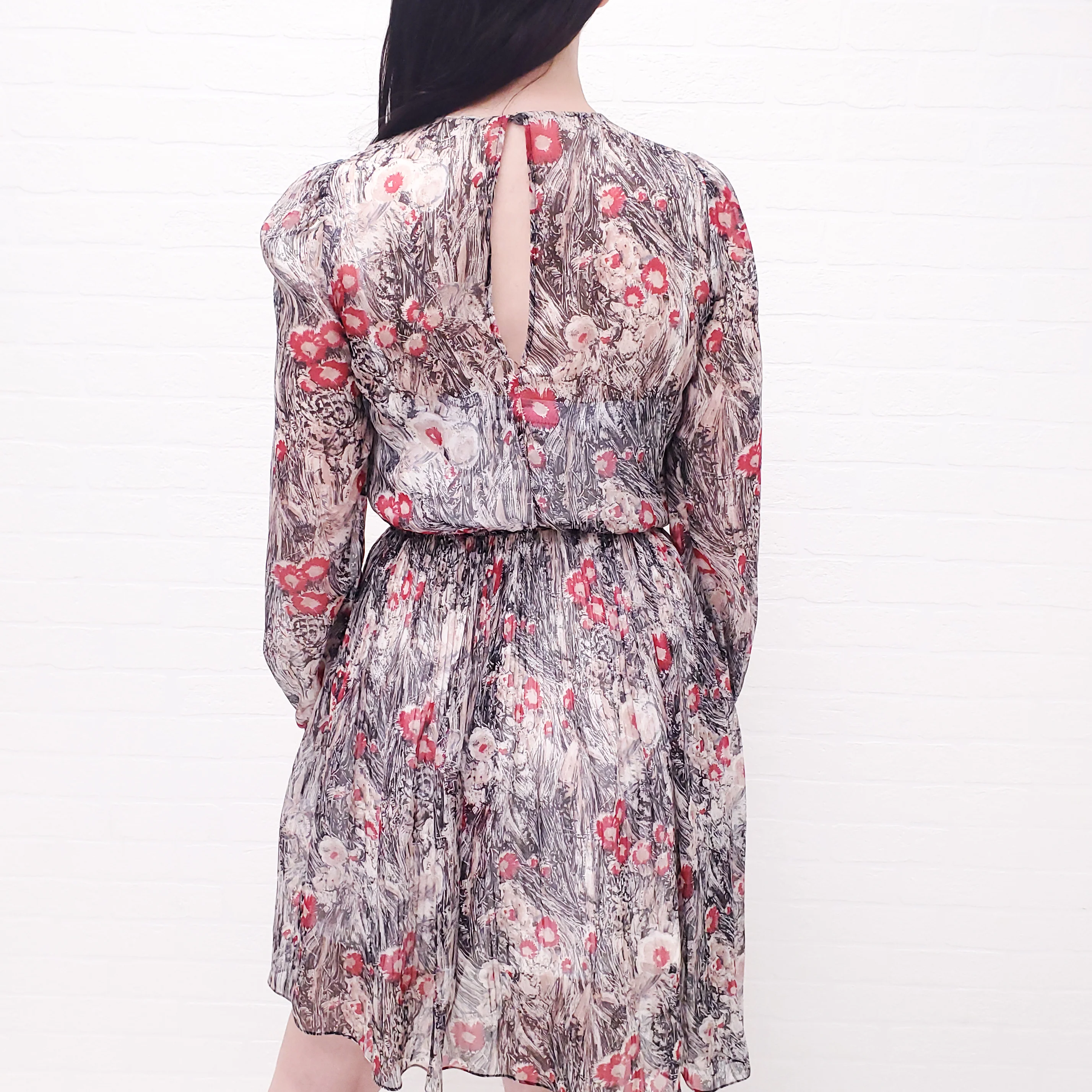 N°21 FLORAL SILK DRESS - SIZE 42 - Image 3