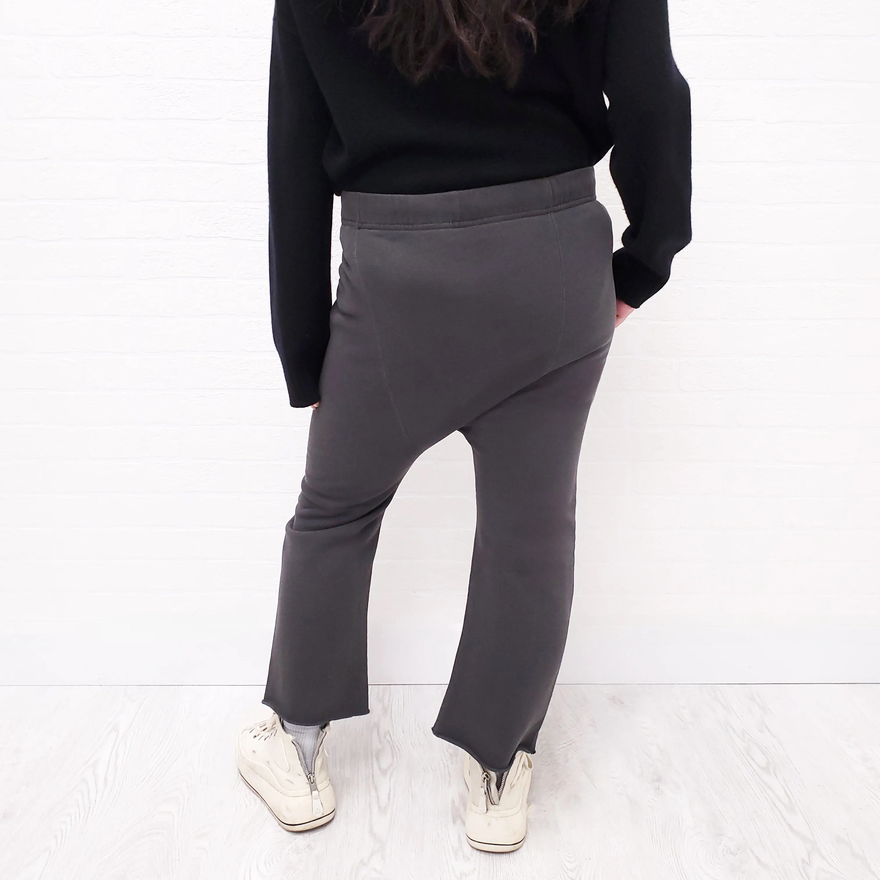 NILI LOTAN GREY HAREM SWEATPANTS - SIZE XS - Image 5