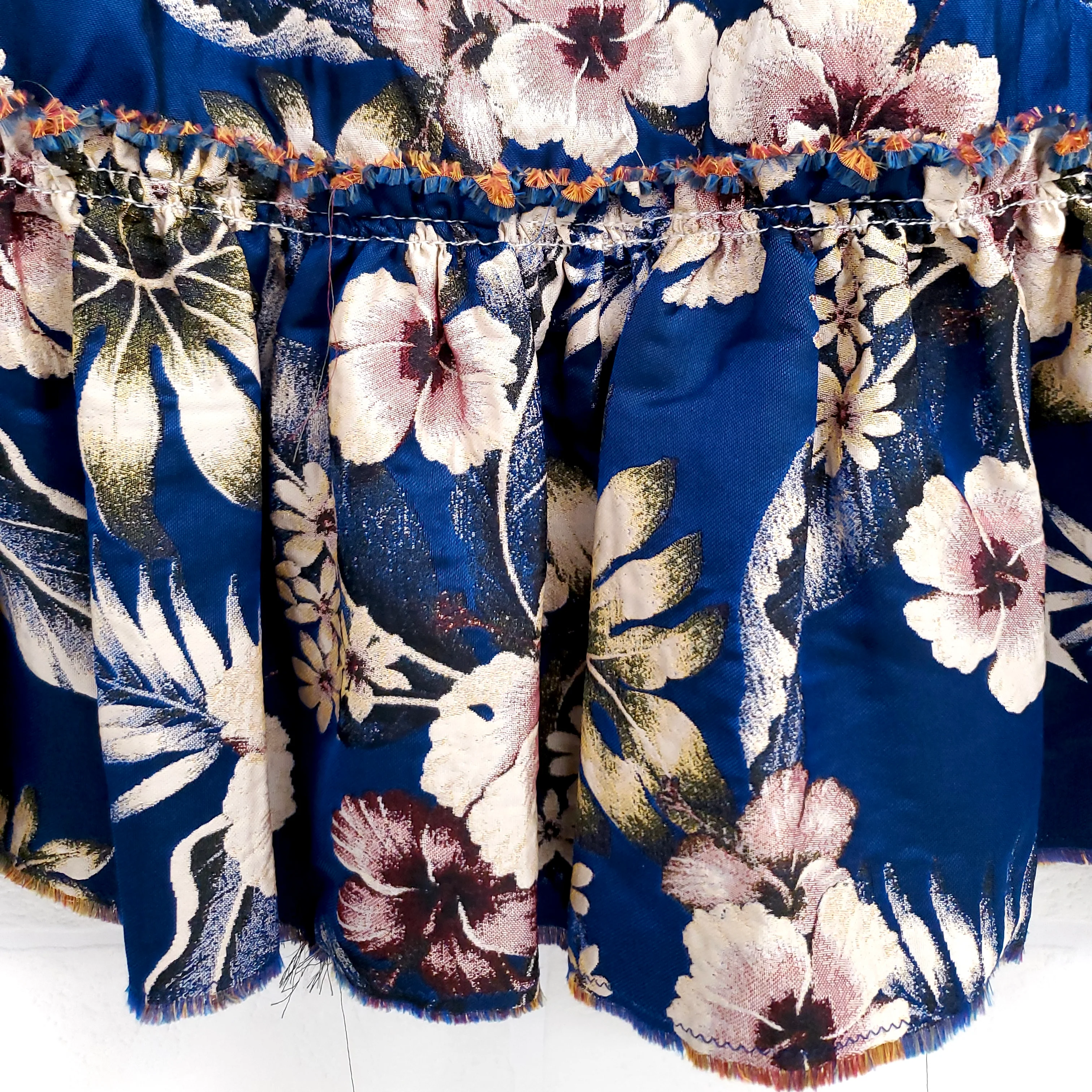 PHILOSOPHY DI LORENZO SERAFINI FLORAL SKIRT ($920) - SIZE 6 - Image 3