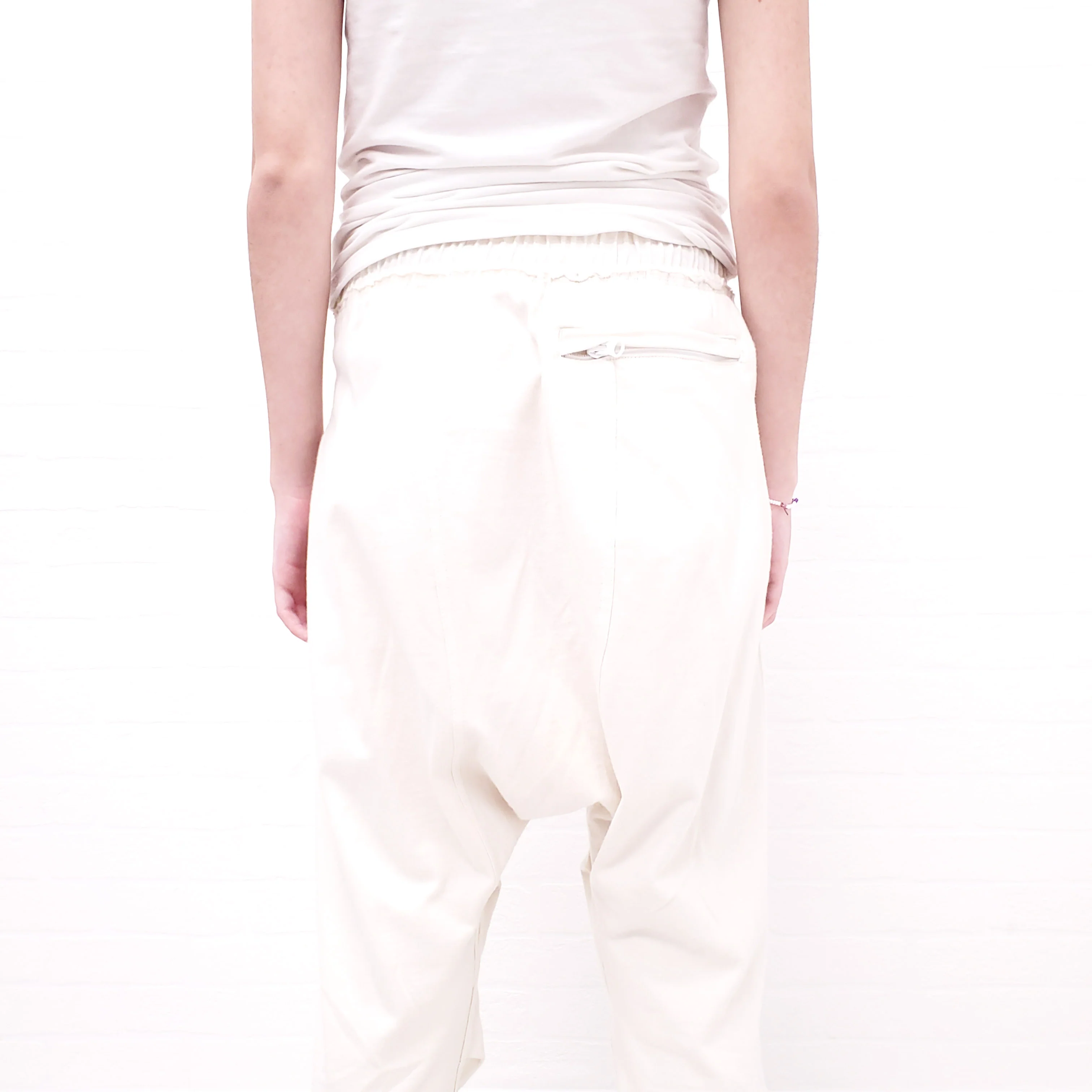 R13 CREAM HAREM SWEATPANTS - SIZE XS - Image 7