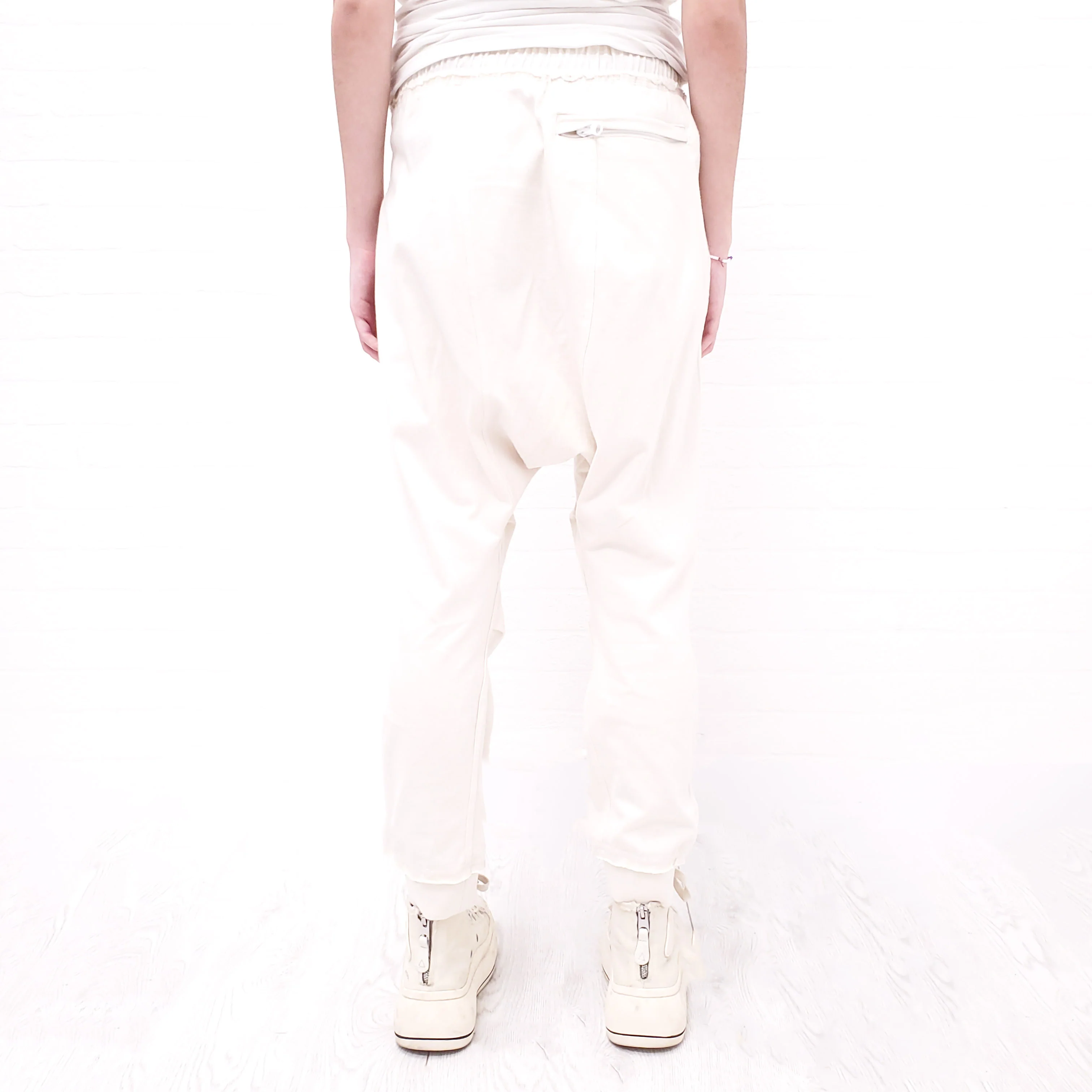 R13 CREAM HAREM SWEATPANTS - SIZE XS - Image 8