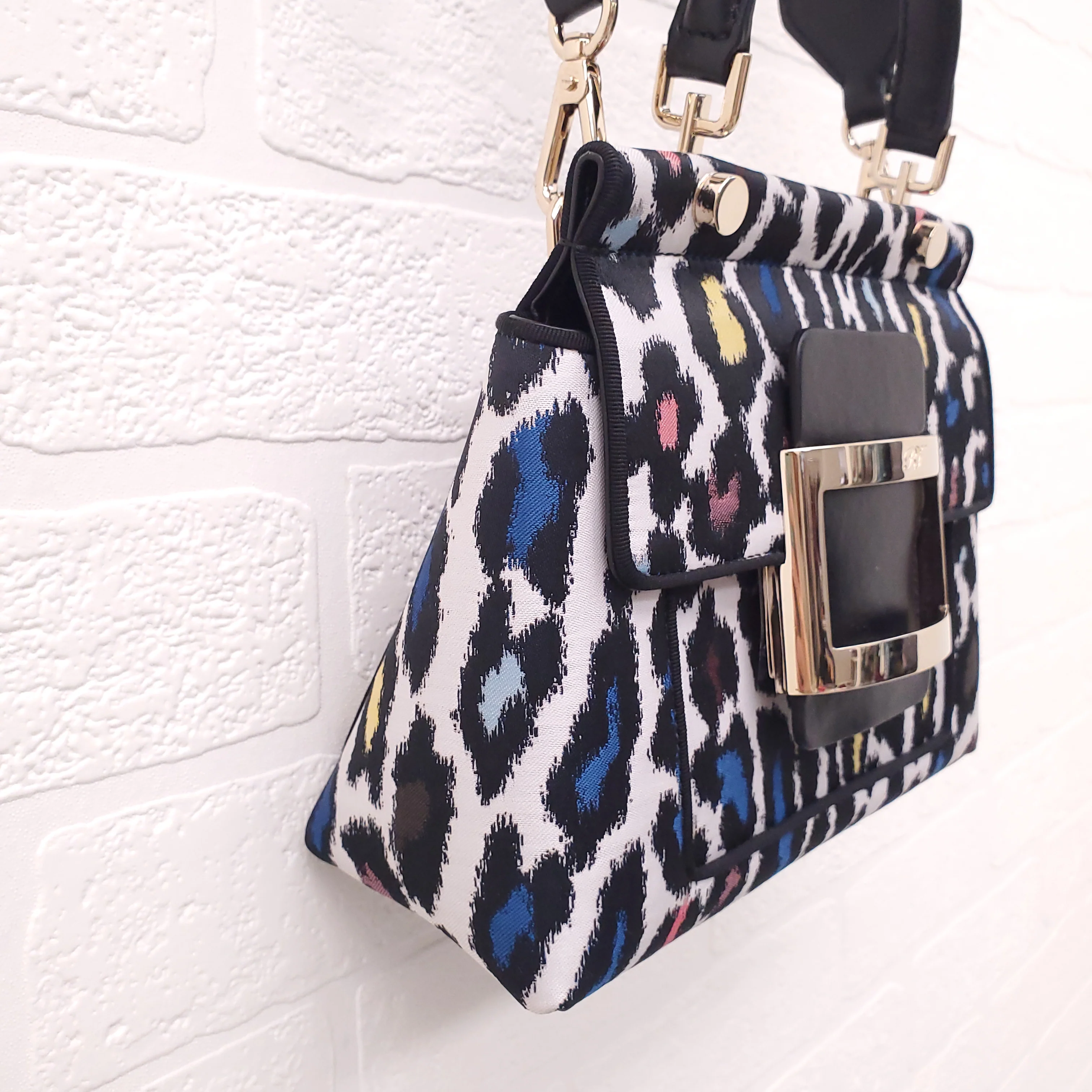 ROGER VIVIER BOWELS BAG WITH SEQUIN CROSSBODY STRAP - Image 11