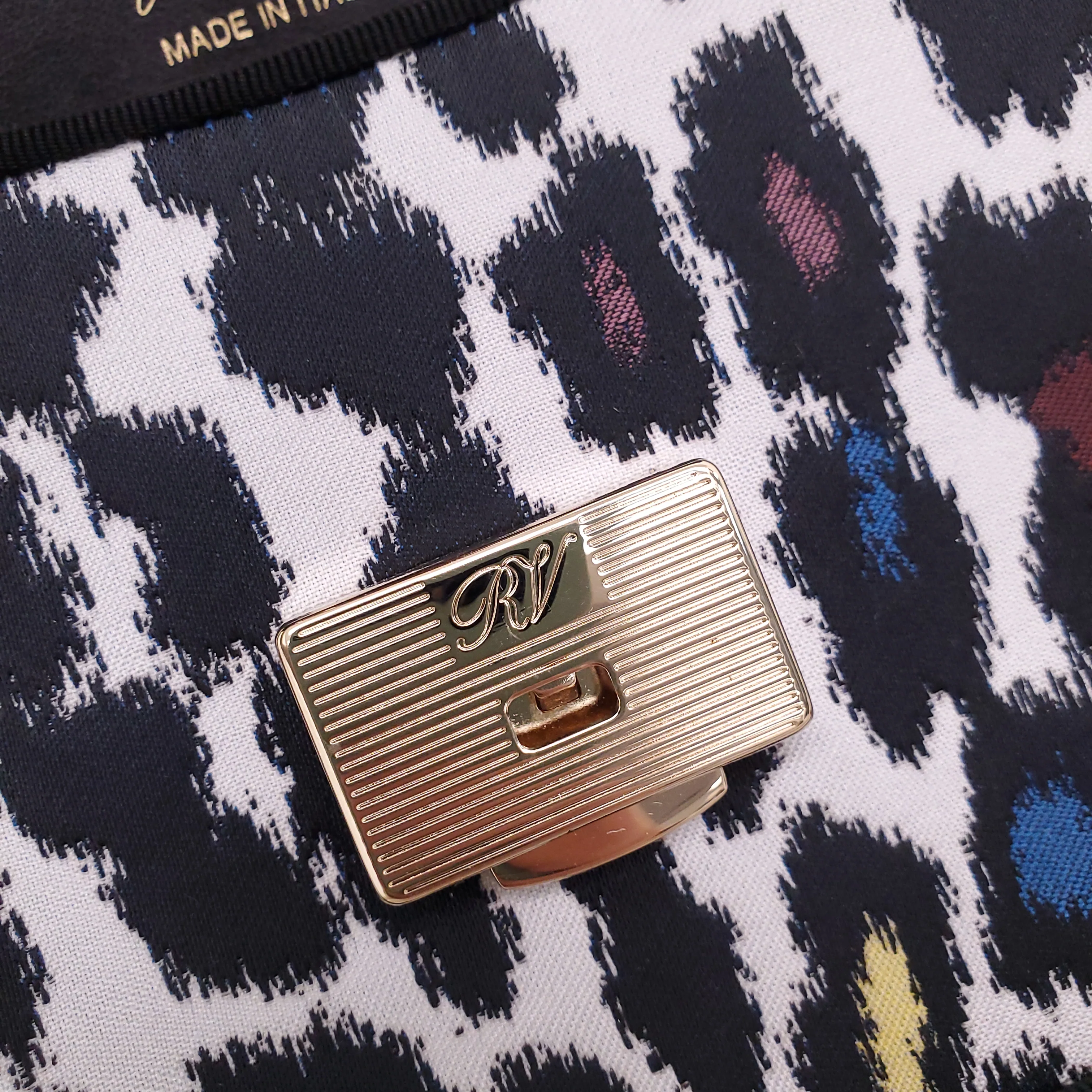 ROGER VIVIER BOWELS BAG WITH SEQUIN CROSSBODY STRAP - Image 9